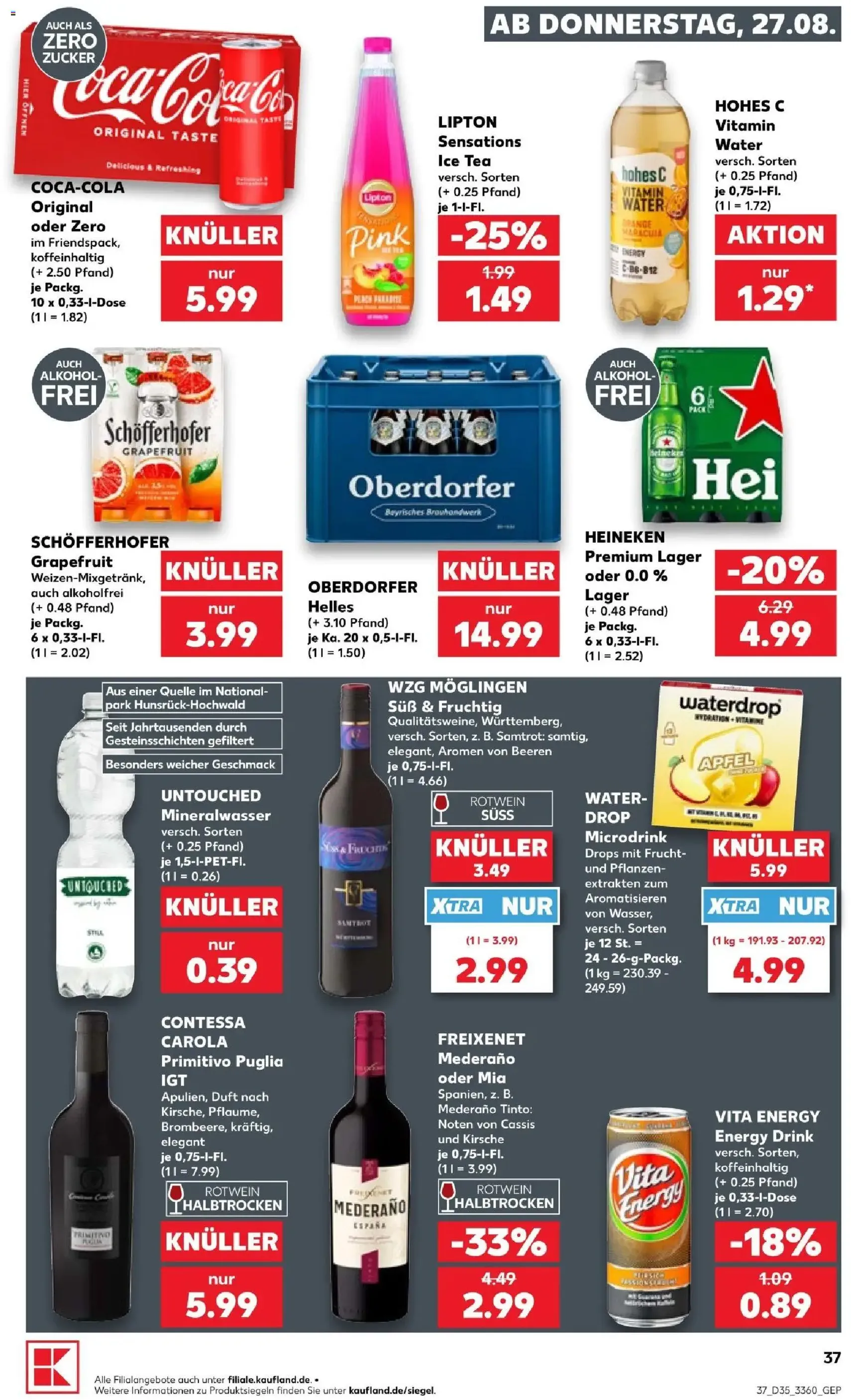 Kaufland Prospekt - Gültiger Prospekt ab 27.08.2026, Seite 37 von insgesamt 60