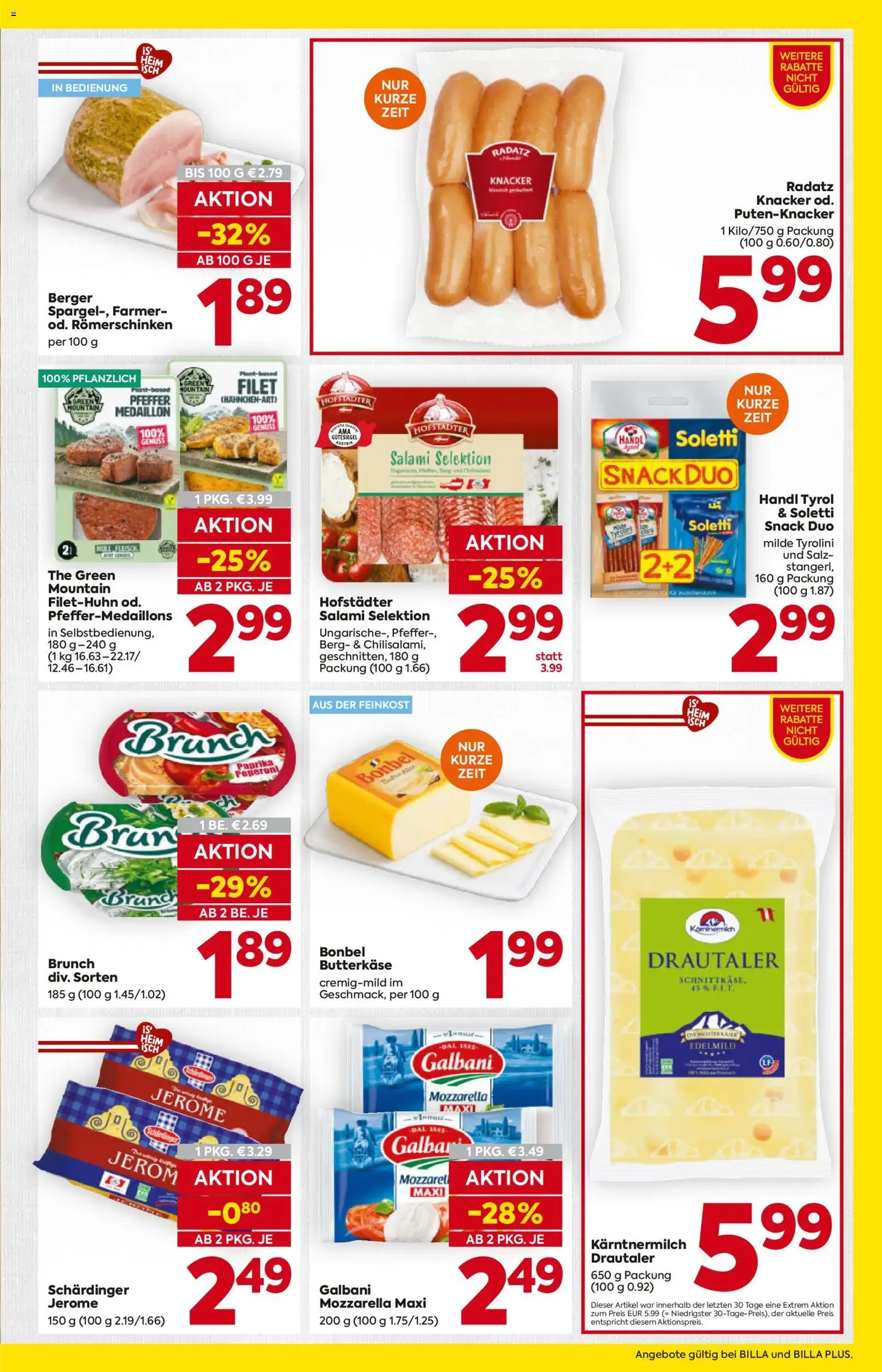 Billa - Flugblatt - Gültiger Prospekt ab 07.04.2026, Seite 7 von insgesamt 16