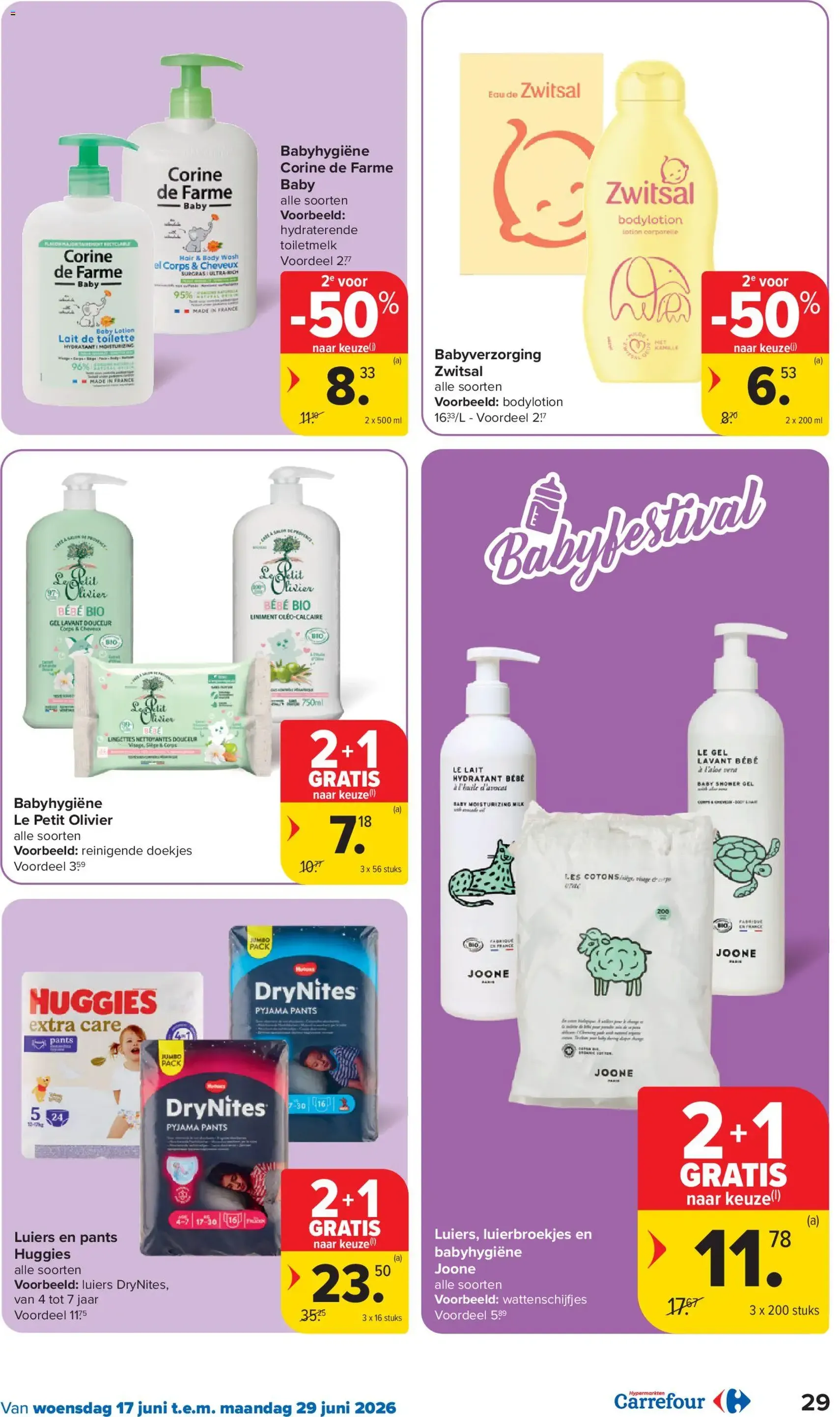 Carrefour Folder week 25 - geldige folder vanaf 17/06/2026 pagina 29 van 57