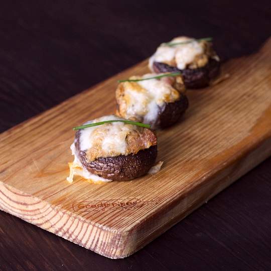 Anteprima ricetta Funghi di Portobello ripieni di verdure salutari