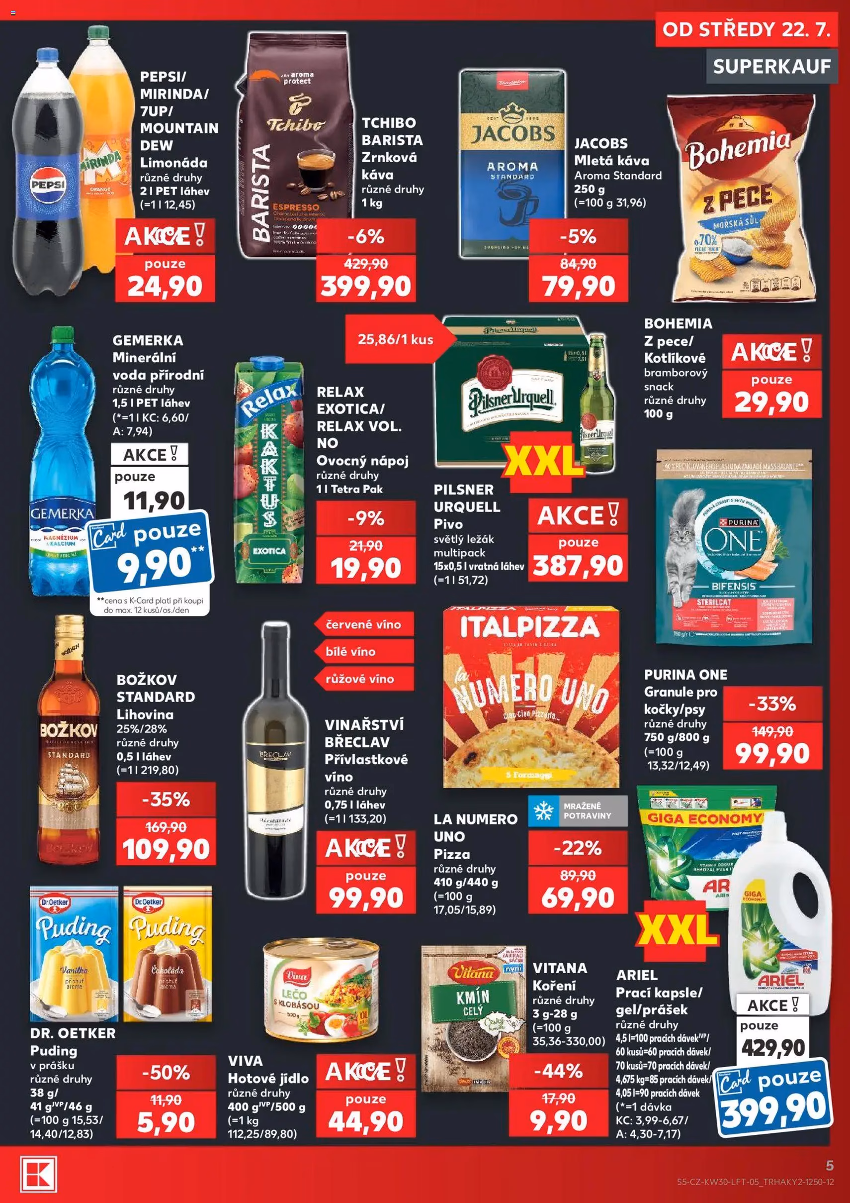 Kaufland leták - platný leták od 22.07.2026 strana 5 z 52