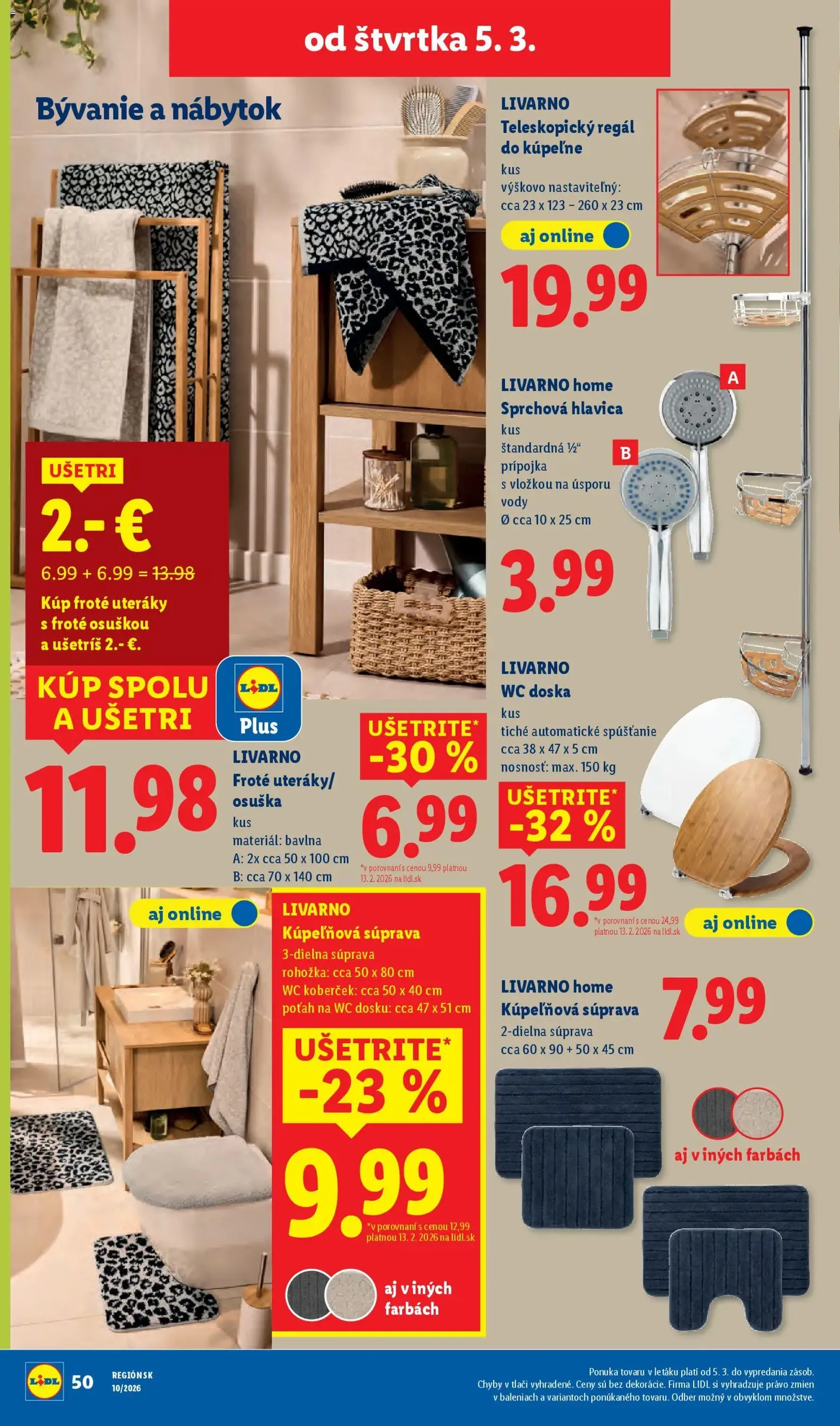 Lidl leták - platný leták od 05.03.2026 strana 34 z 105