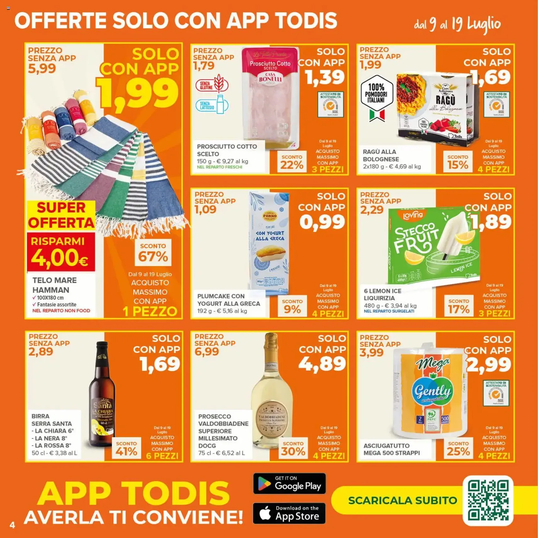 Todis volantino - volantino valido dal 09/07/2026 pagina 4 di 20