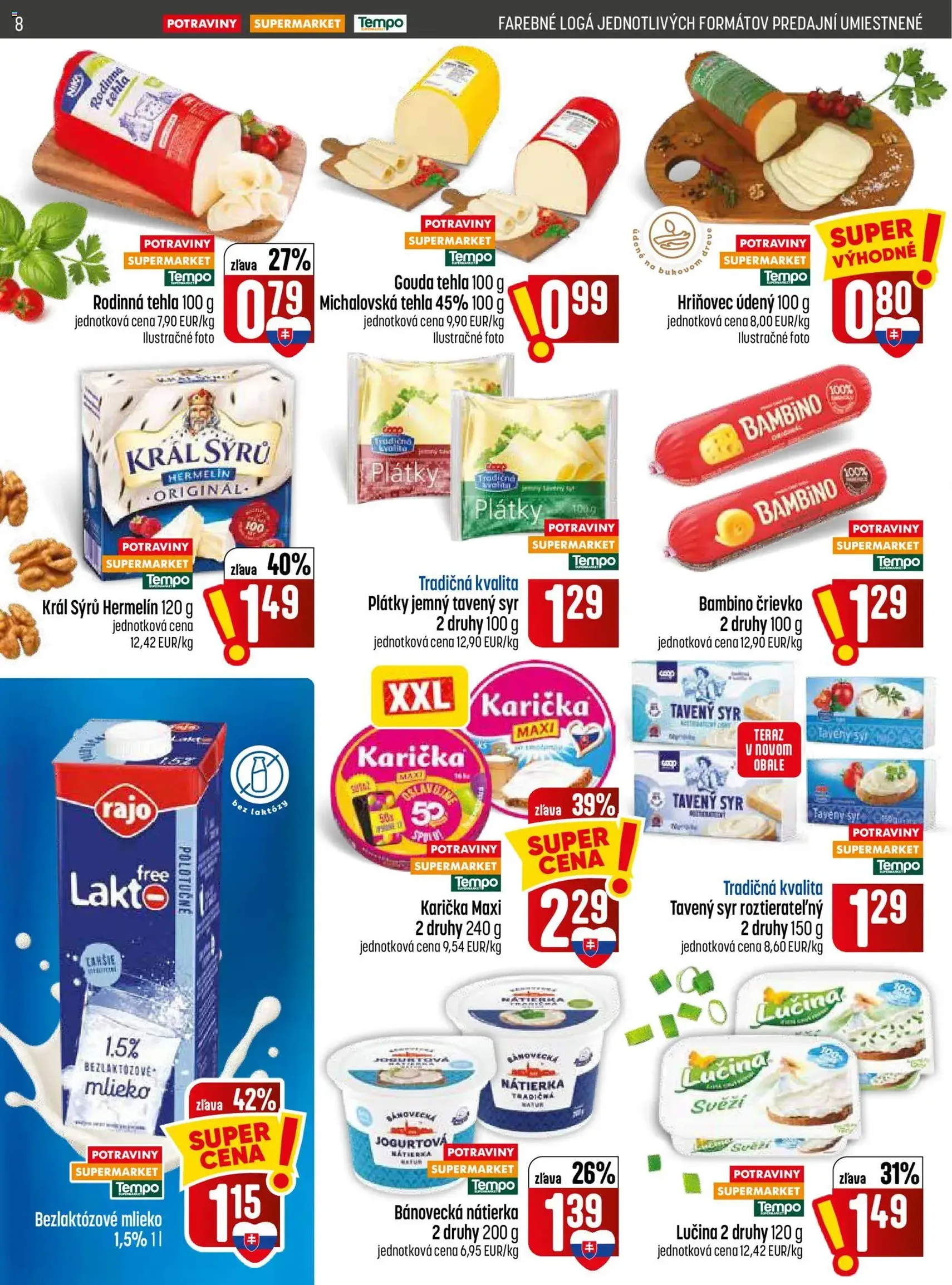COOP Jednota leták - platný leták od 09.07.2026 strana 8 z 32