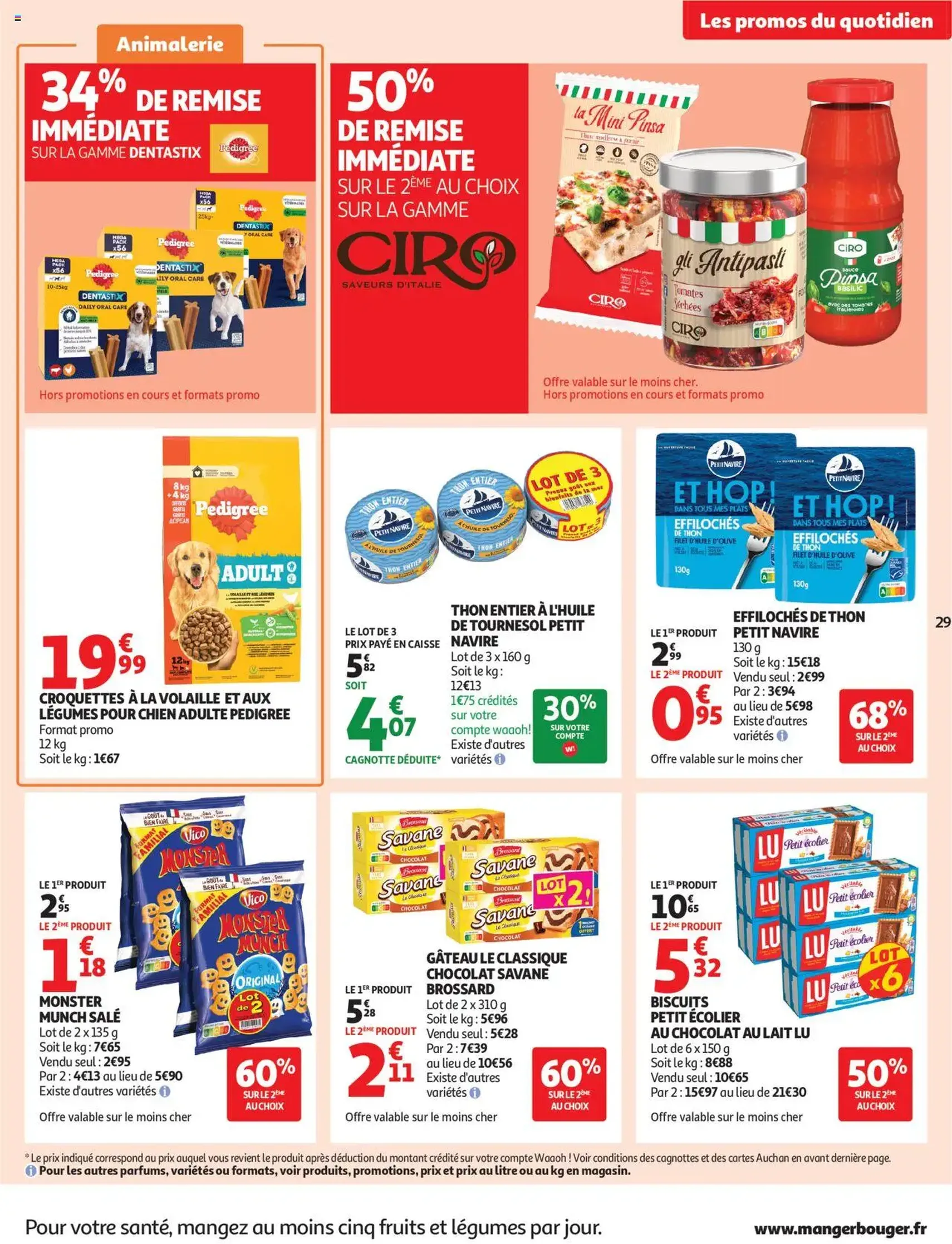 Auchan prospectus - brochure valable à partir du 09/09/2025, page 29 sur 60 Auchan prospectus - brochure valable à partir du 09/09/2025, page 29 sur 60