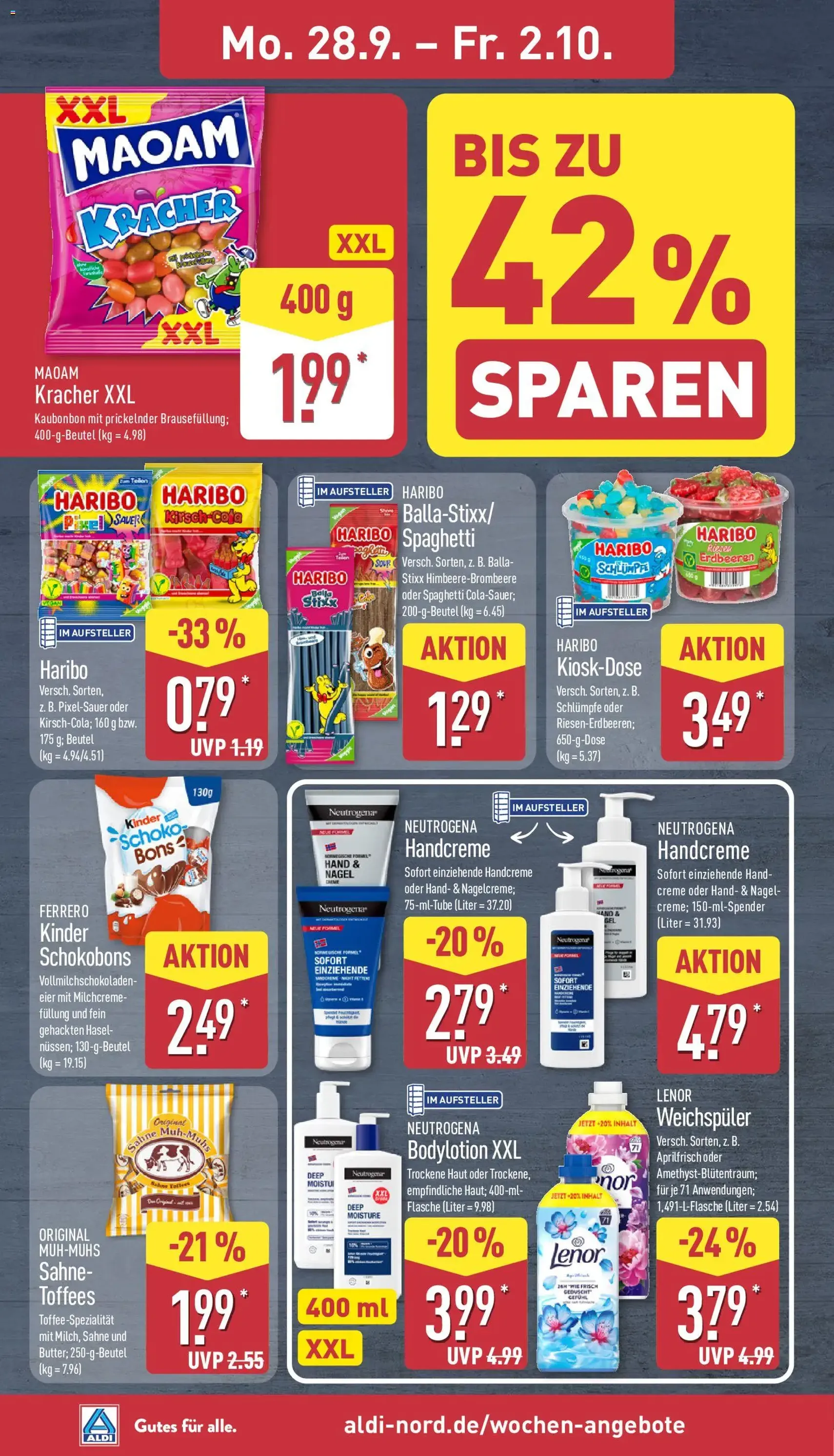 Aldi Prospekt - Gültiger Prospekt ab 28.09.2026, Seite 10 von insgesamt 44