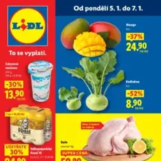 Lidl leták - náhled letáku platný od 05.01.2026