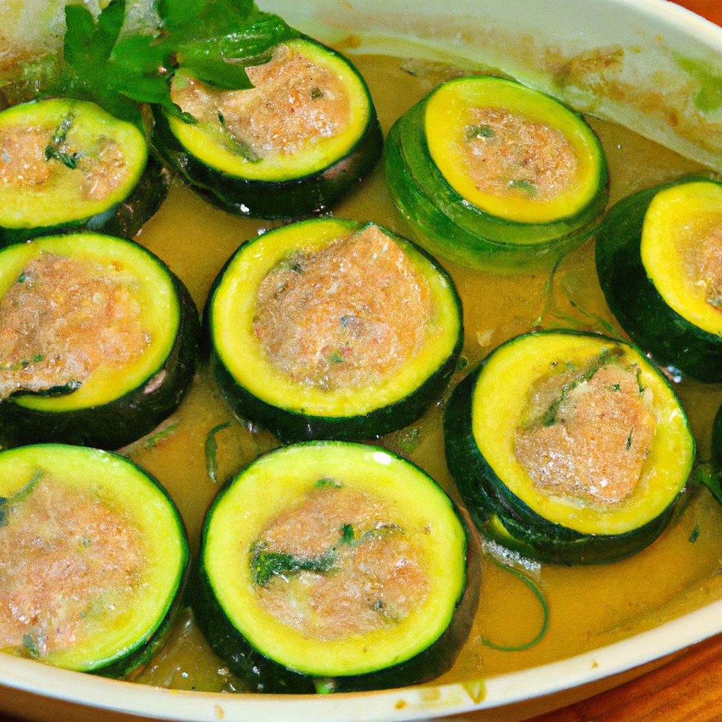 Polpette di zucchine al forno