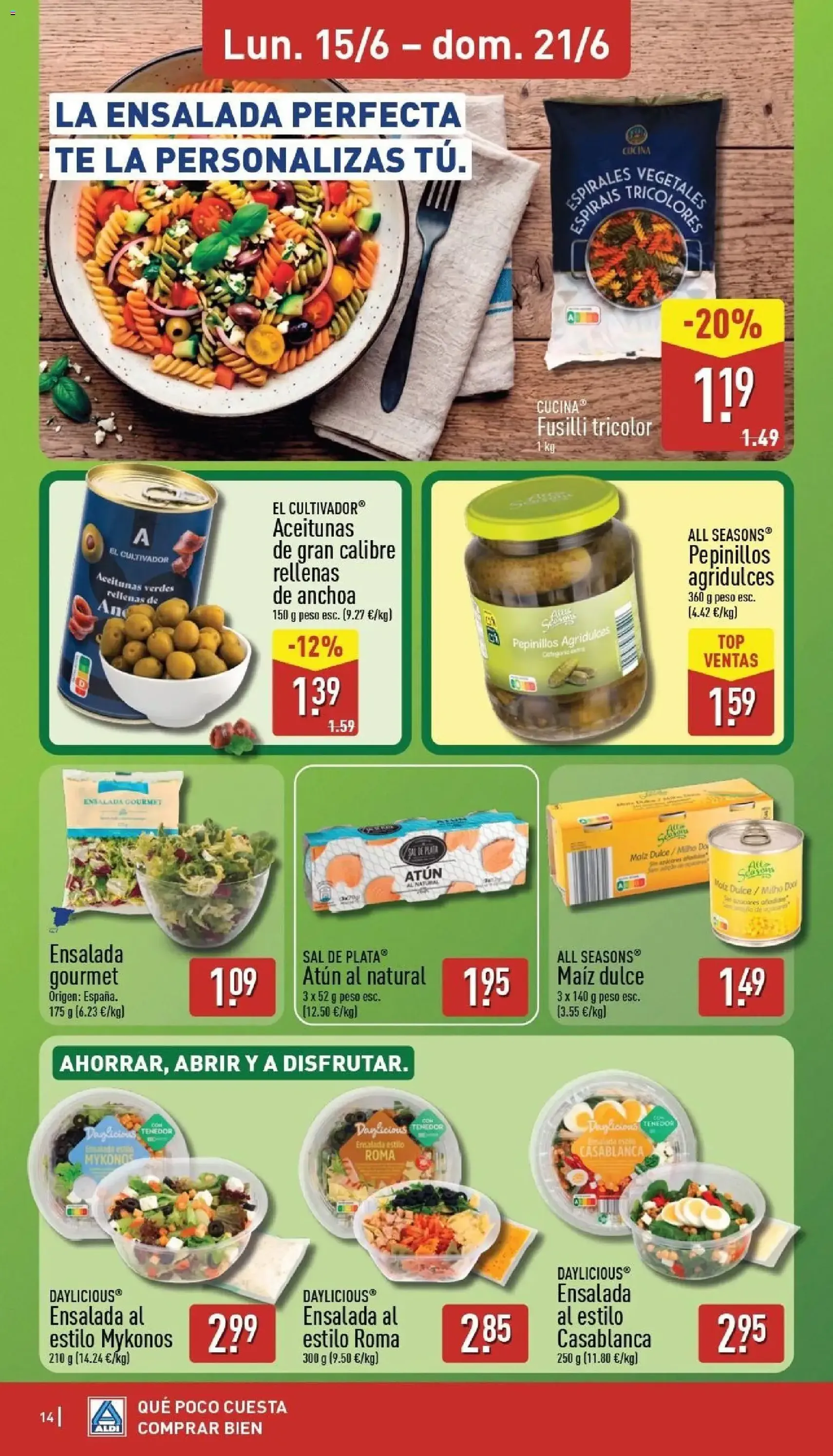 Aldi folleto Península - folleto válido desde 15/06/2026 página 14 de 30