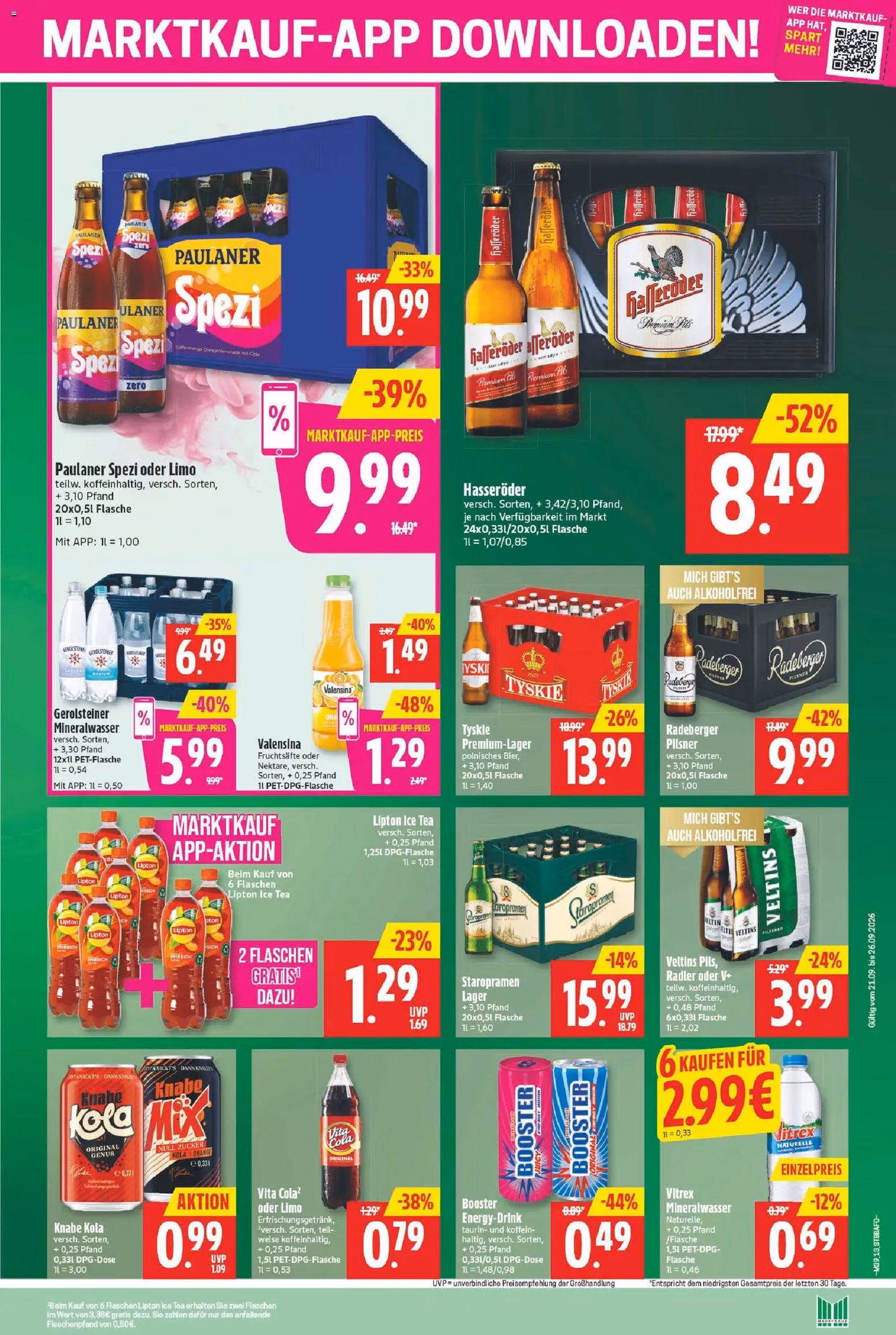 Marktkauf Prospekt - Gültiger Prospekt ab 21.09.2026, Seite 15 von insgesamt 34
