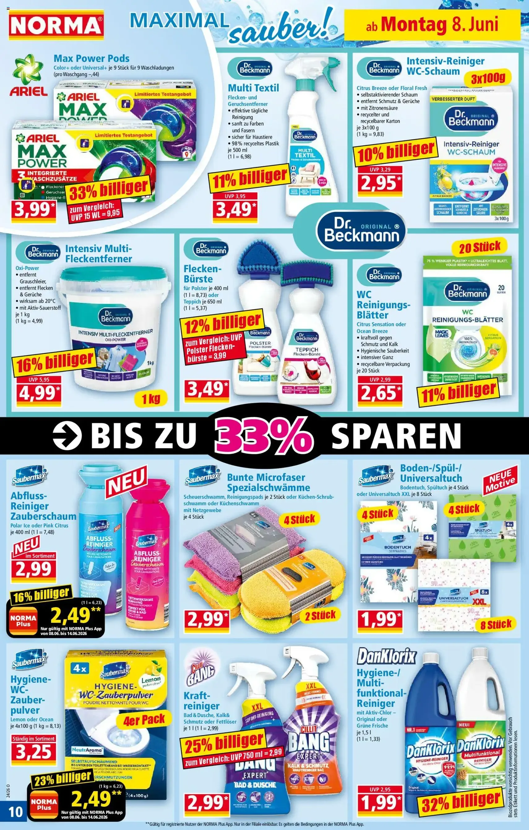 Norma Prospekt - Gültiger Prospekt ab 08.06.2026, Seite 10 von insgesamt 21