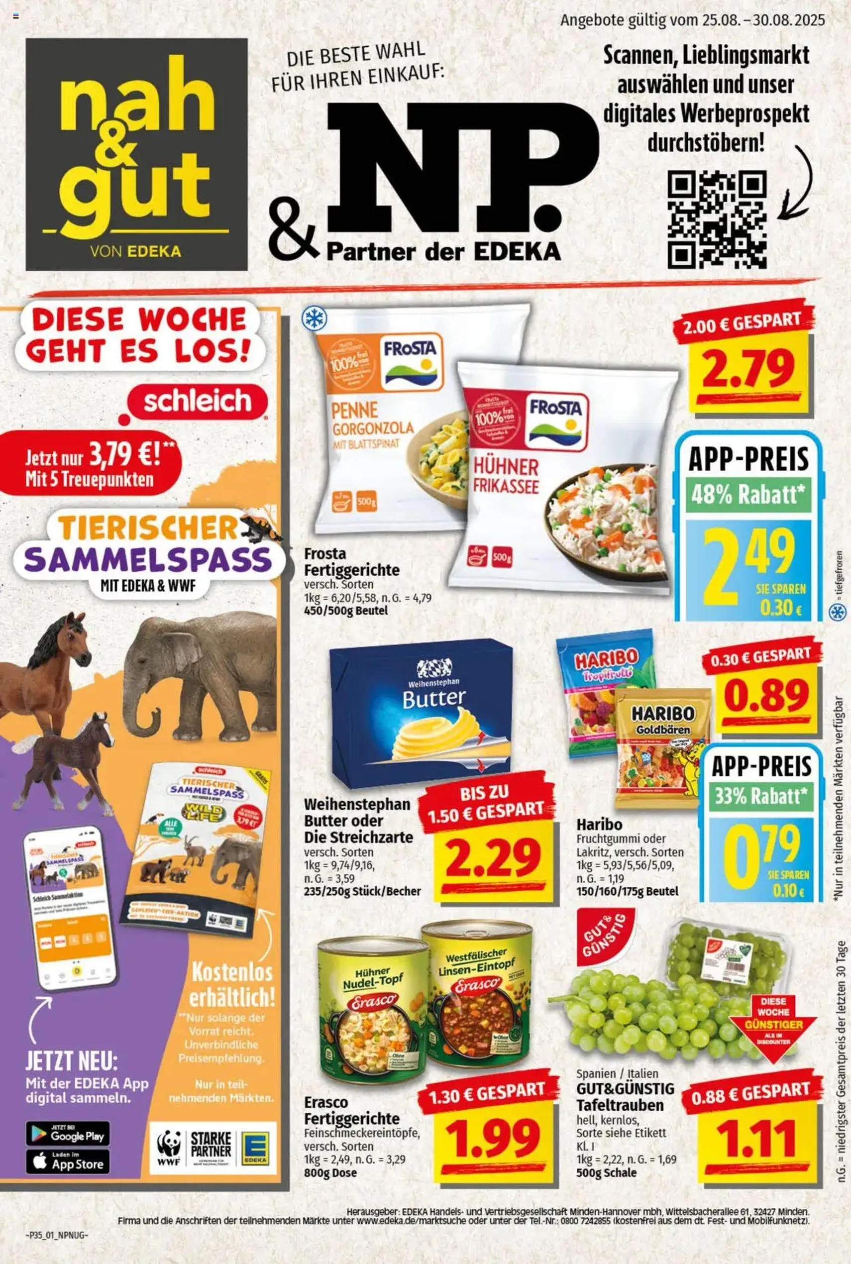 NP Discount Prospekt - Gültiger Prospekt ab 25.08.2025, Seite 1 von insgesamt 12