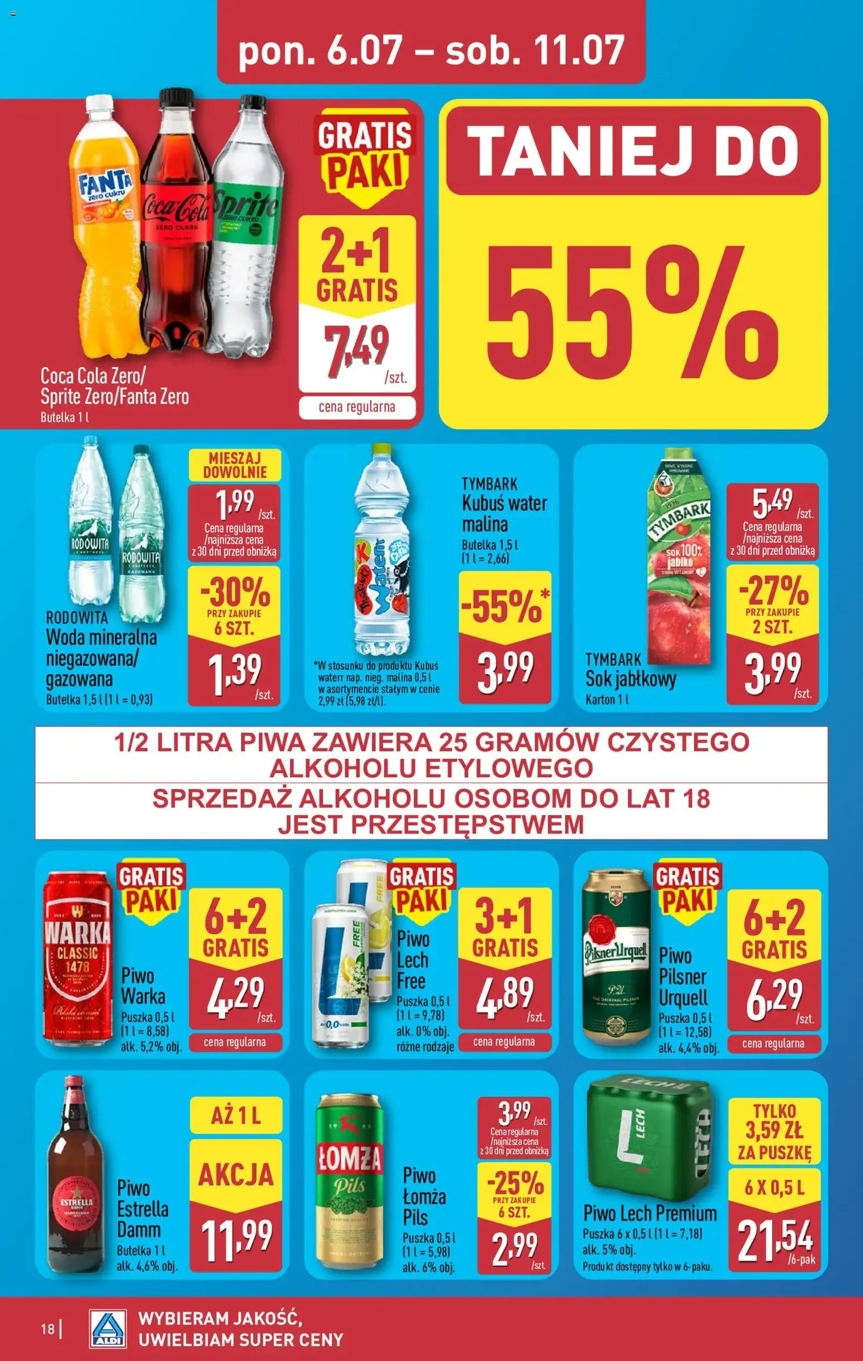 Aldi gazetka - ważny gazetka od 06.07.2026 strona 18 z 46