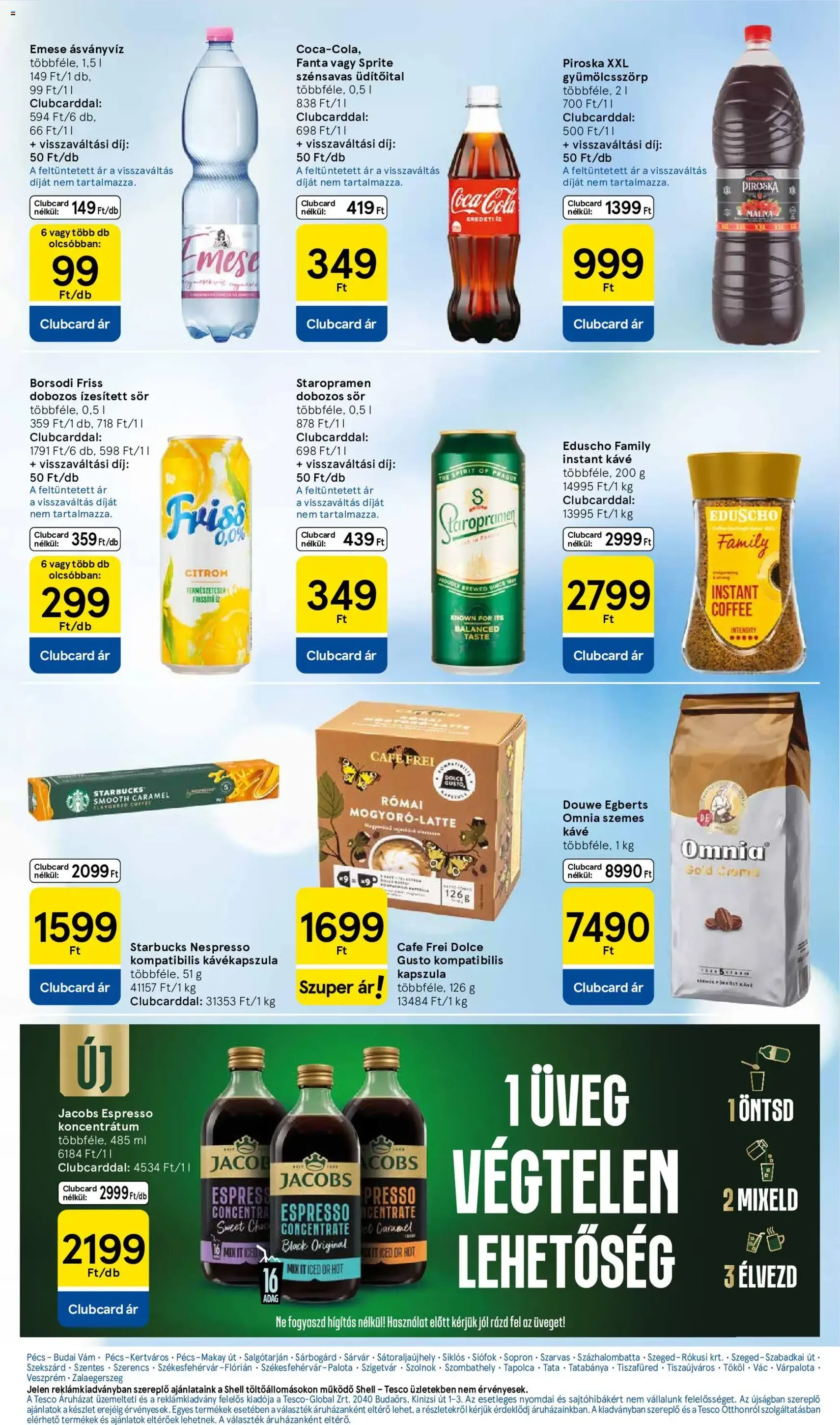 Tesco aktuális akciós újság - 2026.07.09. érvényes szórólap 21 oldal 32 oldalból