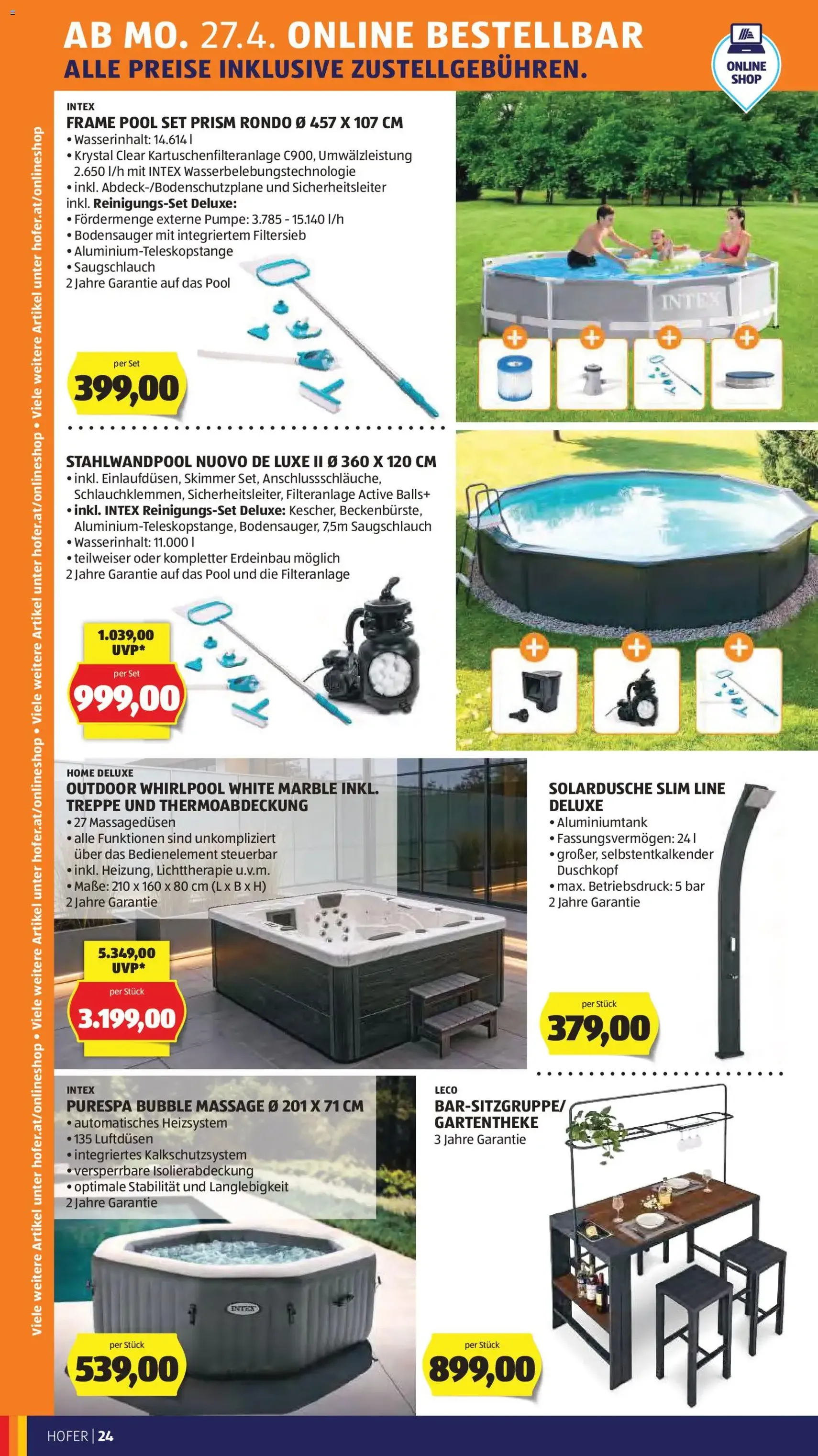 Hofer Flugblatt - Gültiger Prospekt ab 22.04.2026, Seite 28 von insgesamt 41