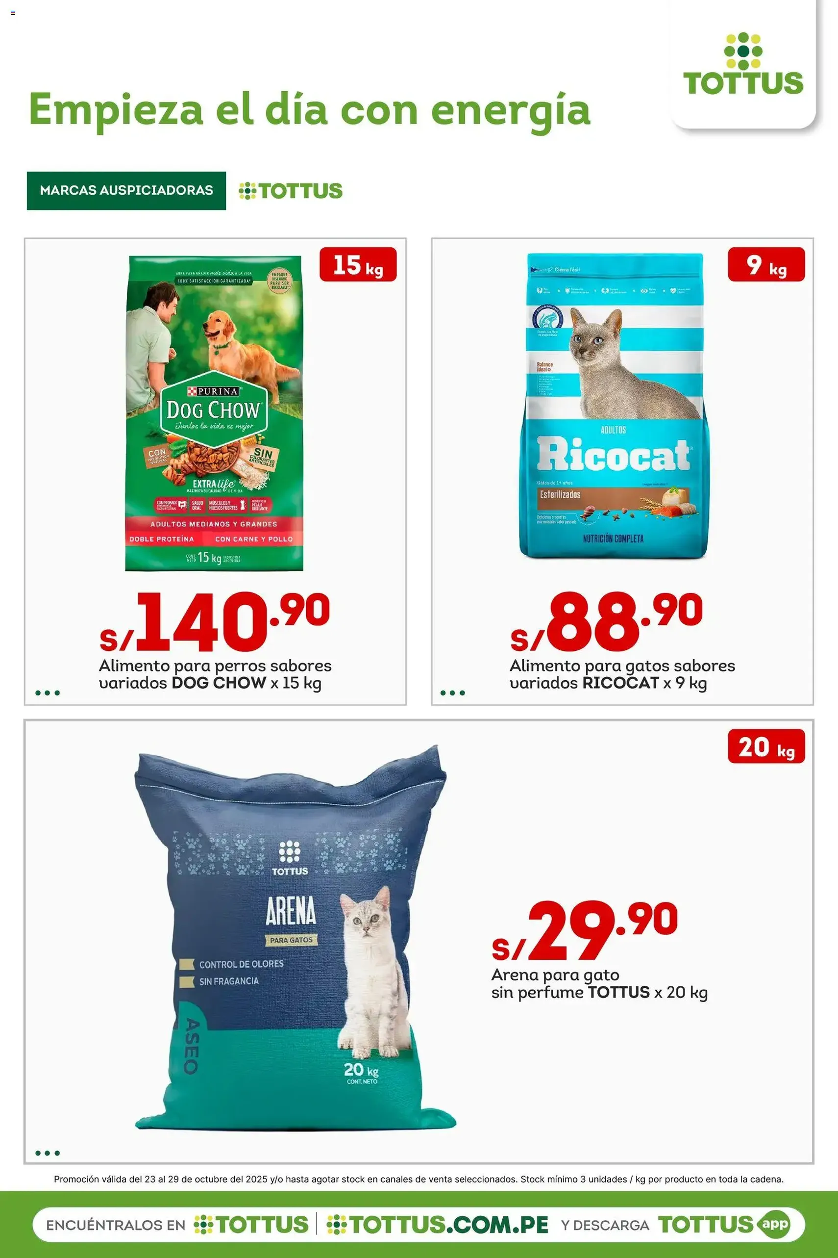 Catálogo Tottus - folleto válido desde 23/10/2025 página 12 de 13 Catálogo Tottus - folleto válido desde 23/10/2025 página 12 de 13