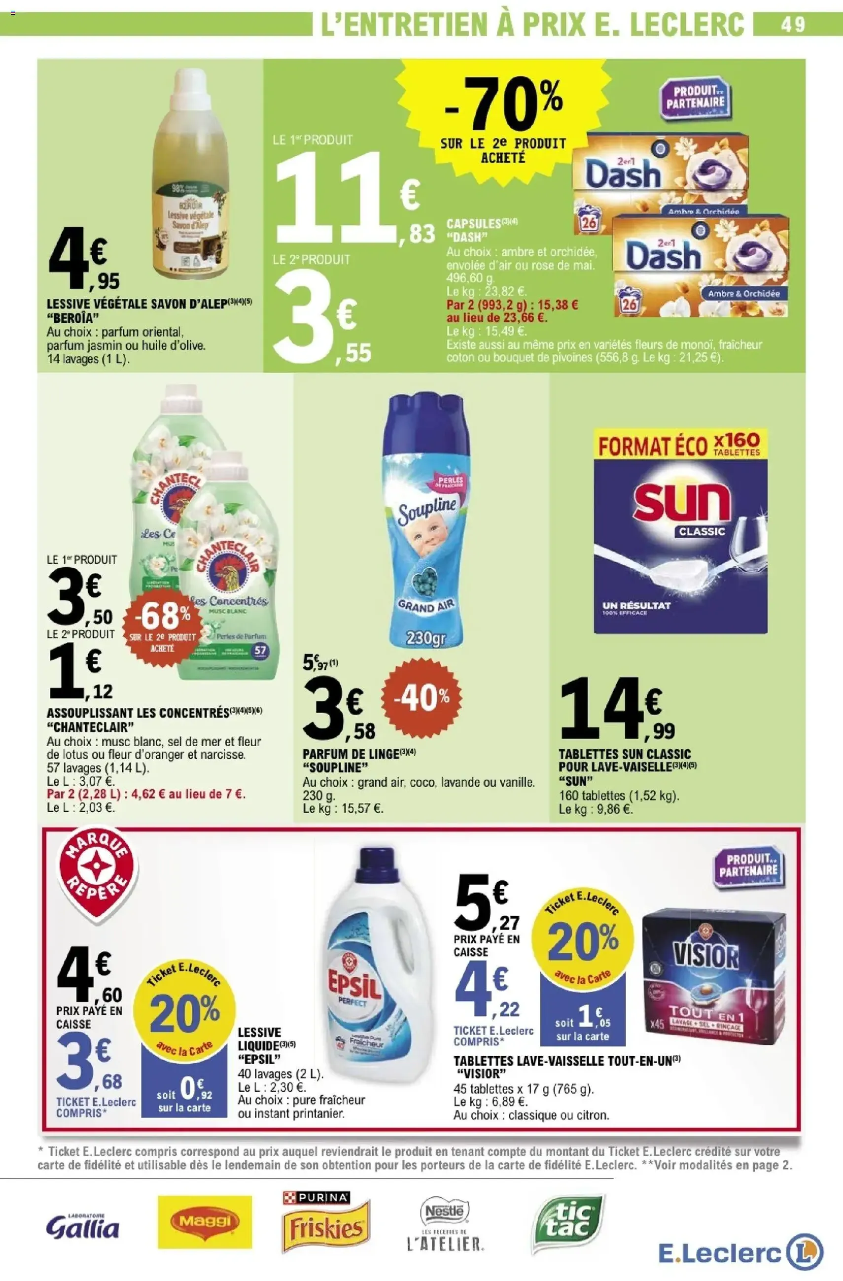E.Leclerc catalogue semaine 49 - brochure valable à partir du 02/12/2025, page 49 sur 80