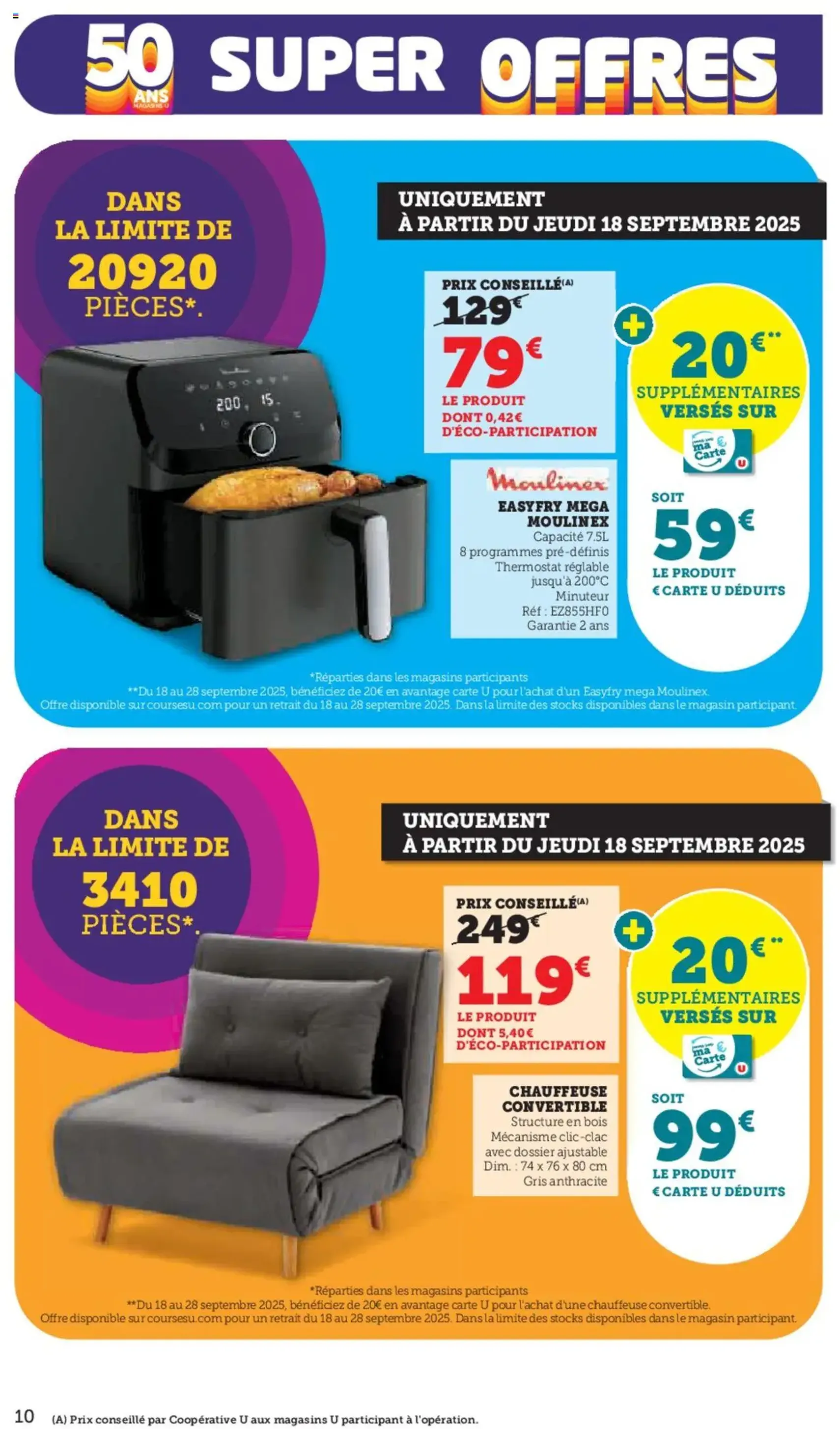 Hyper U catalogue - brochure valable à partir du 16/09/2025, page 10 sur 44 Hyper U catalogue - brochure valable à partir du 16/09/2025, page 10 sur 44