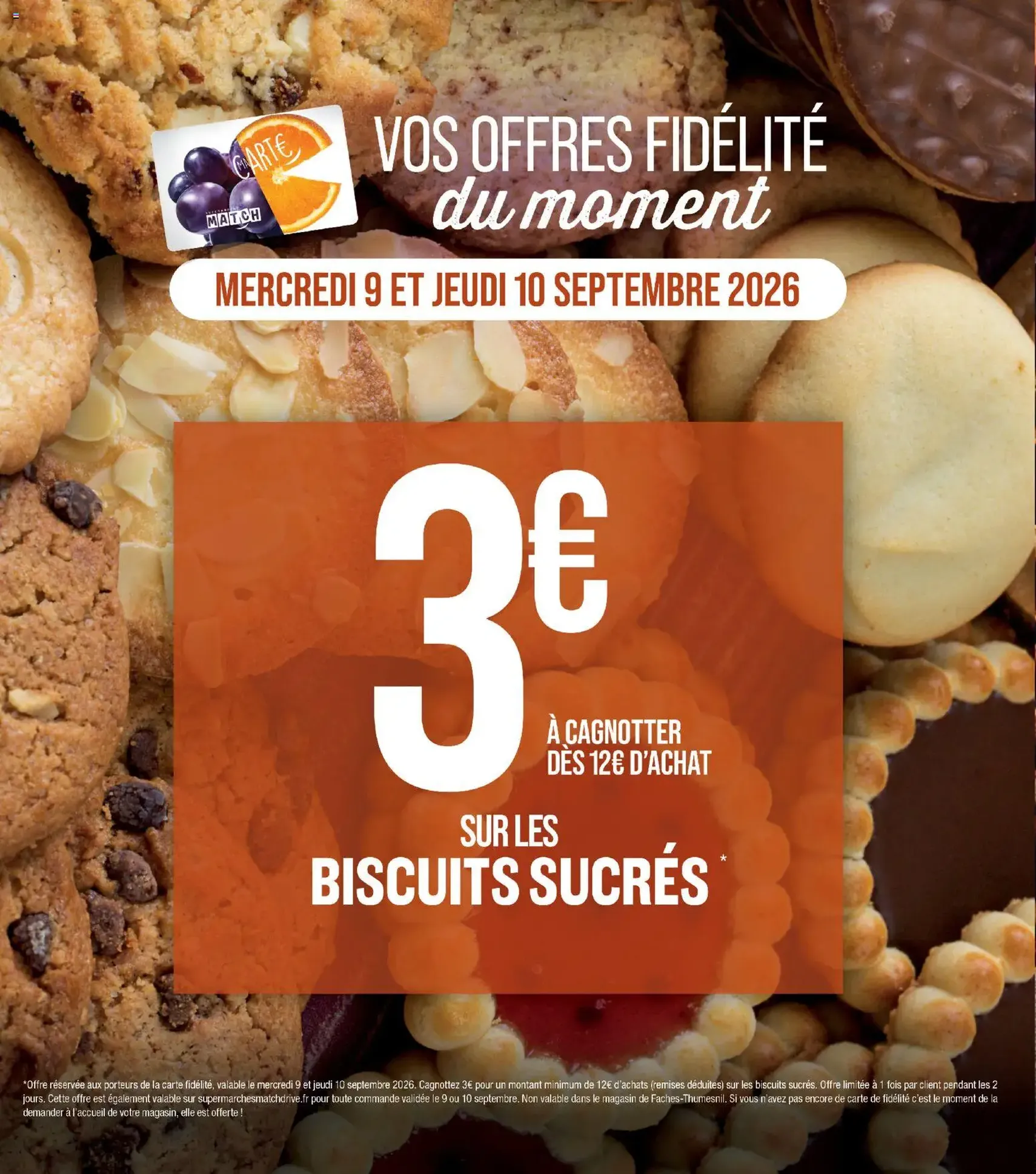 Match Supermarché catalogue - brochure valable à partir du 08/09/2026, page 2 sur 26