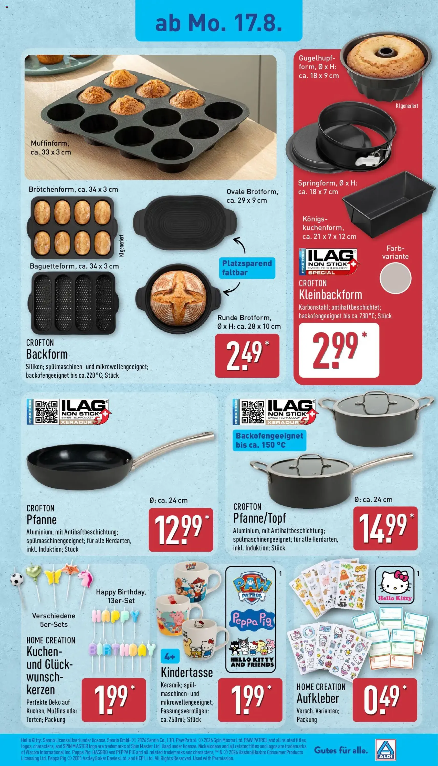 Aldi Prospekt - Gültiger Prospekt ab 17.08.2026, Seite 13 von insgesamt 39