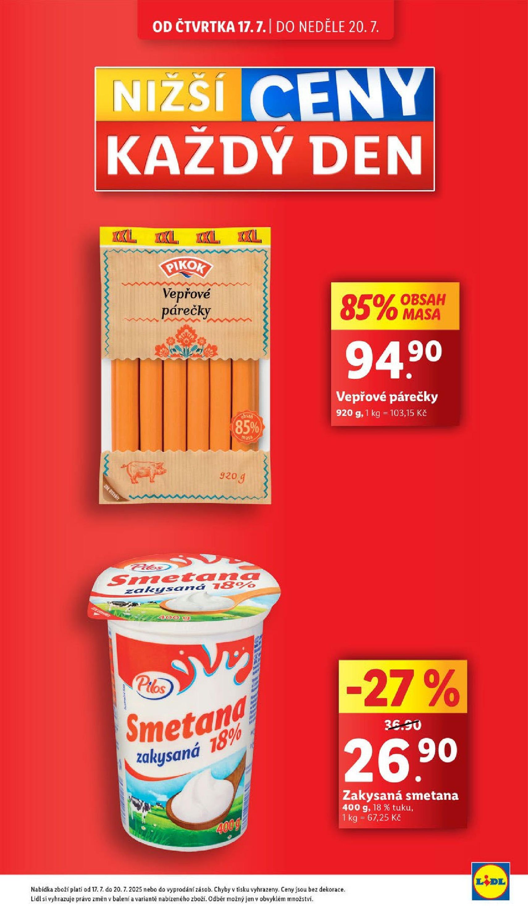 Lidl leták - platný leták od 17.07.2025 strana 5 z 43