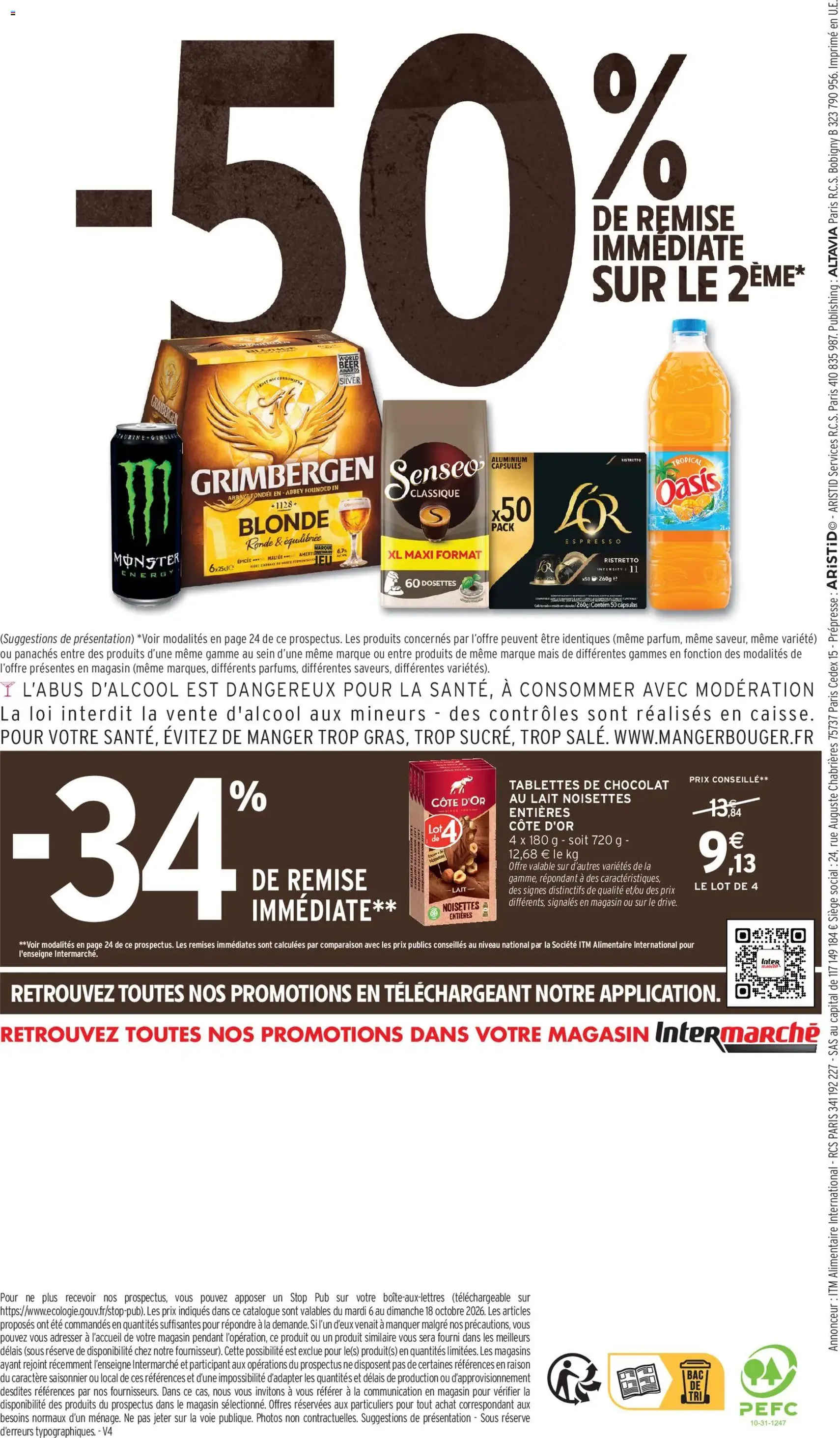 Intermarché catalogue - brochure valable à partir du 06/10/2026, page 52 sur 52