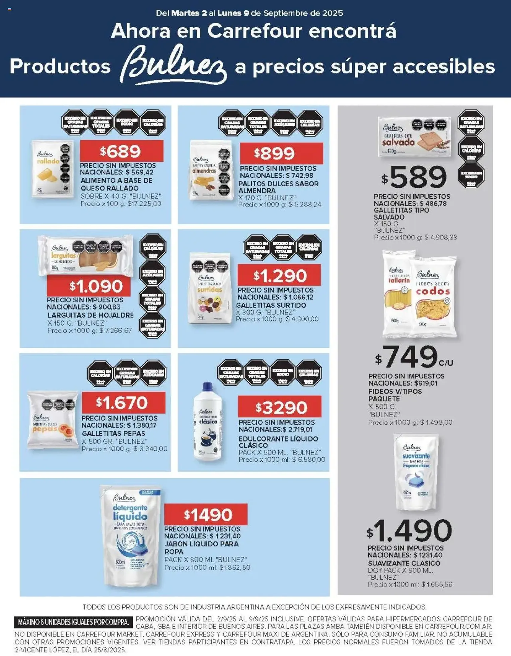 Carrefour ofertas - folleto válido desde 02/09/2025 página 12 de 32 Carrefour ofertas - folleto válido desde 02/09/2025 página 12 de 32