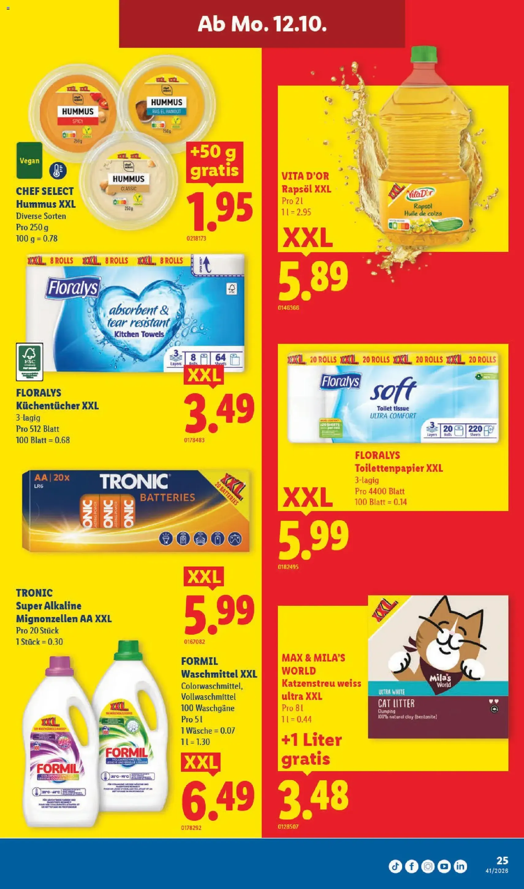Lidl aktionen - Gültiger Prospekt ab 08.10.2026, Seite 25 von insgesamt 45
