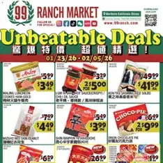 99 Ranch Market Weekly Ad - Flyer preview valid from 01/23/2026