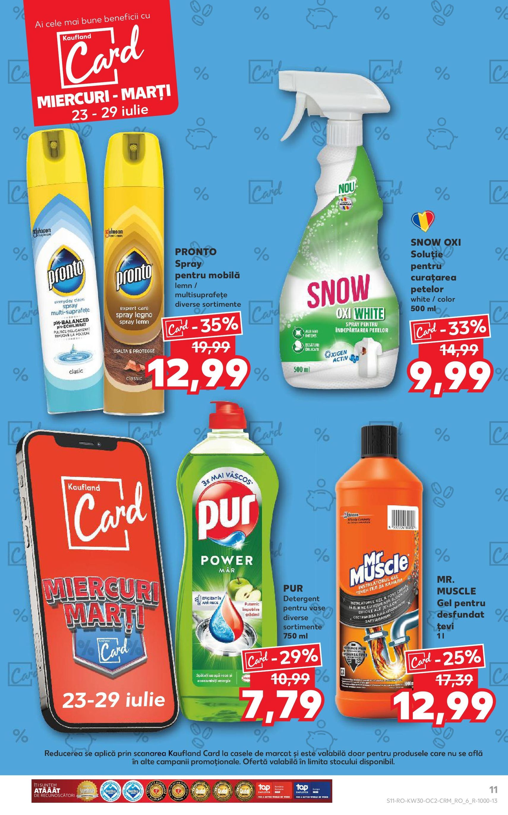 Catalog Kaufland - Bucureşti - cataloage valabile începând cu 23.07.2025 pagina 11 din 72 Catalog Kaufland - Bucureşti - cataloage valabile începând cu 23.07.2025 pagina 11 din 72