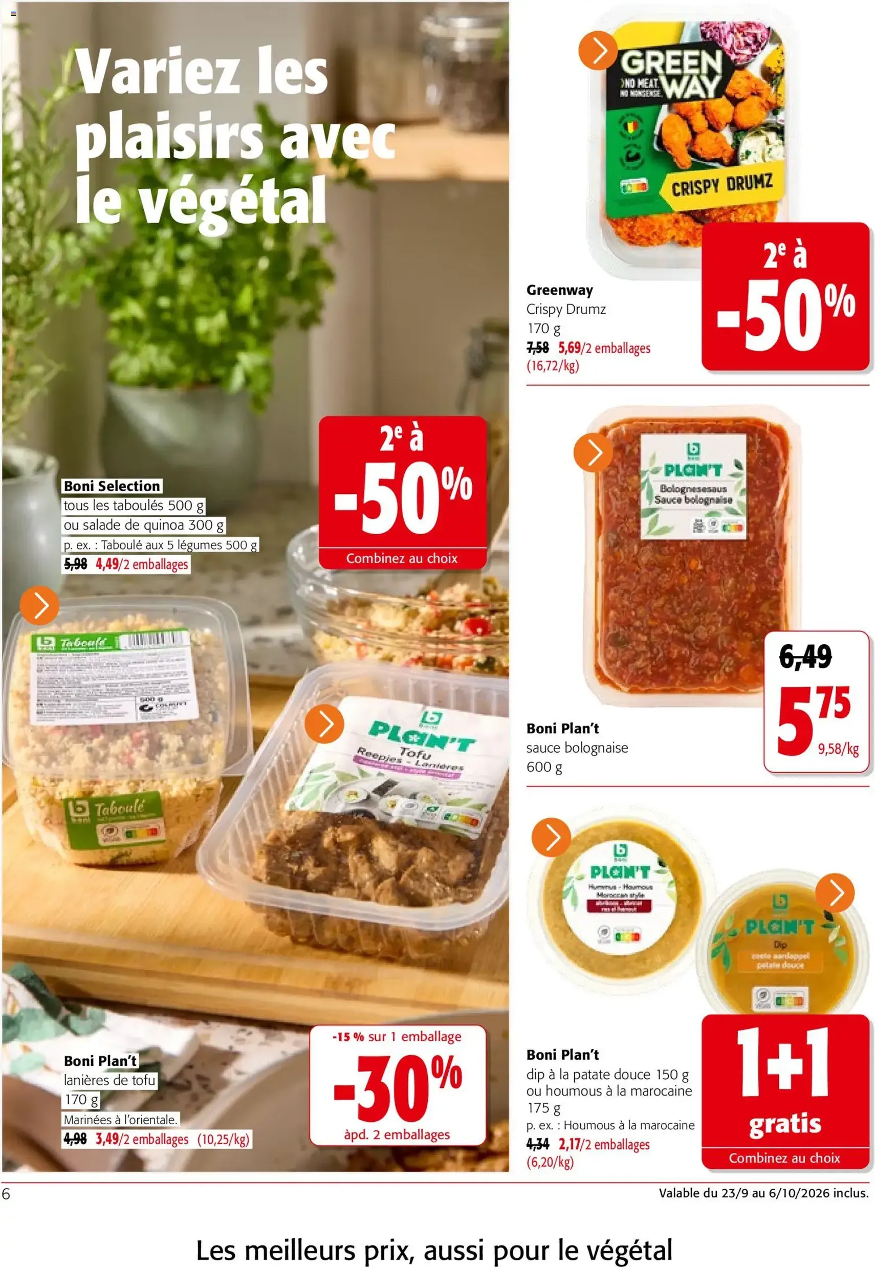 Colruyt catalogue - brochure valable à partir du 23/09/2026, page 6 sur 34