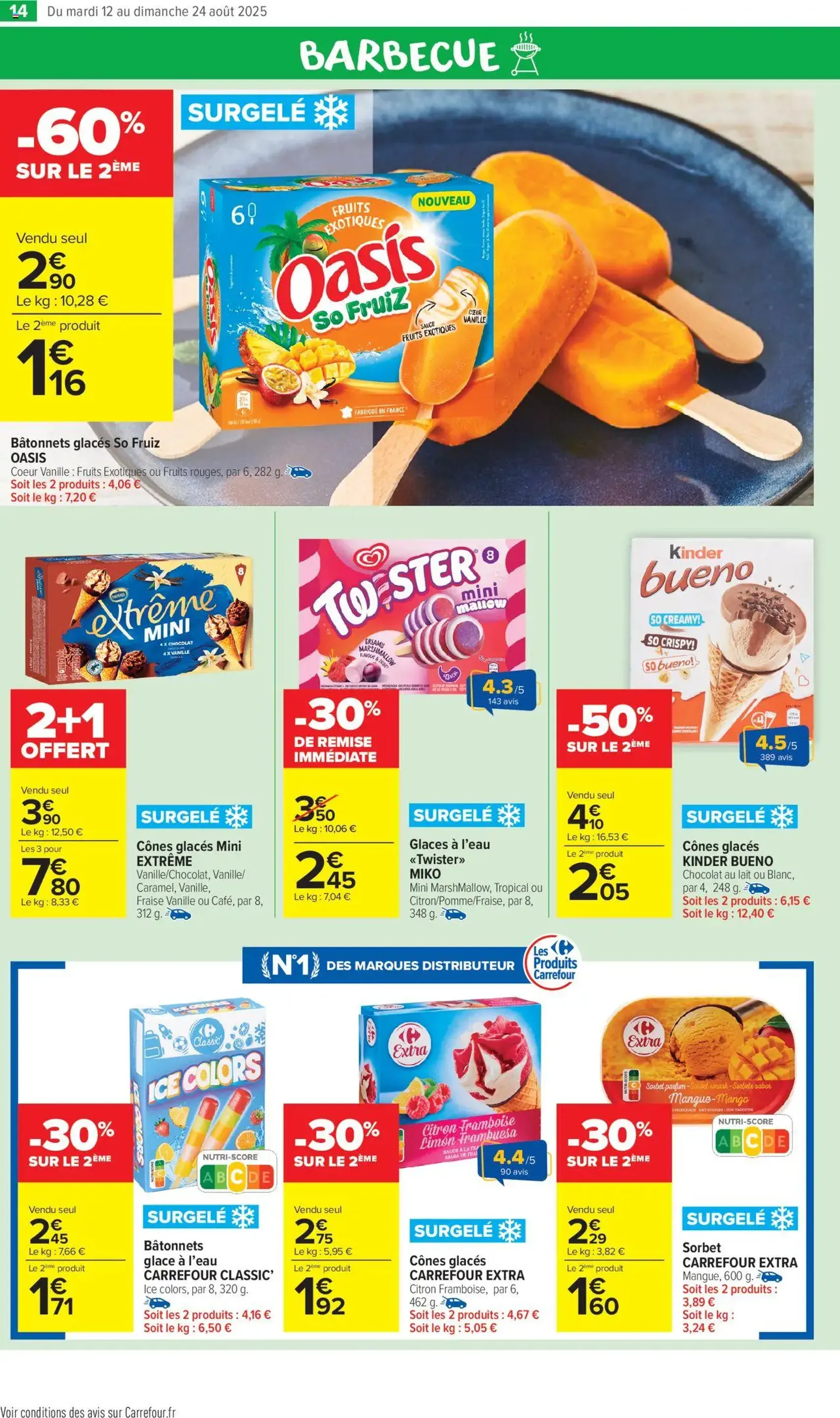 Carrefour Market catalogue semaine 33 - brochure valable à partir du 12/08/2025, page 16 sur 44