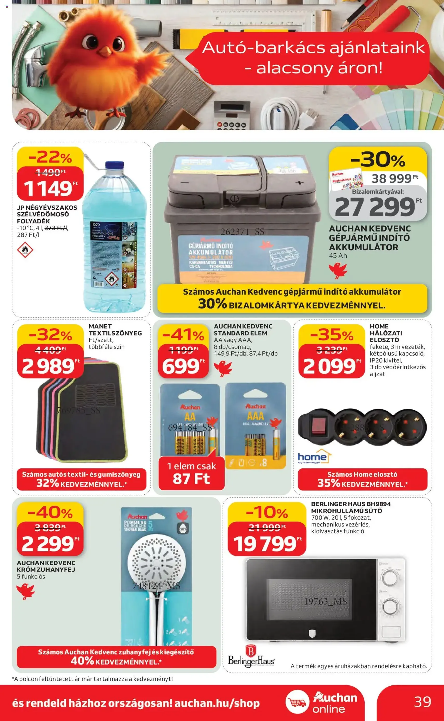 Auchan Akciós újság - 2026.02.26. érvényes szórólap 39 oldal 42 oldalból