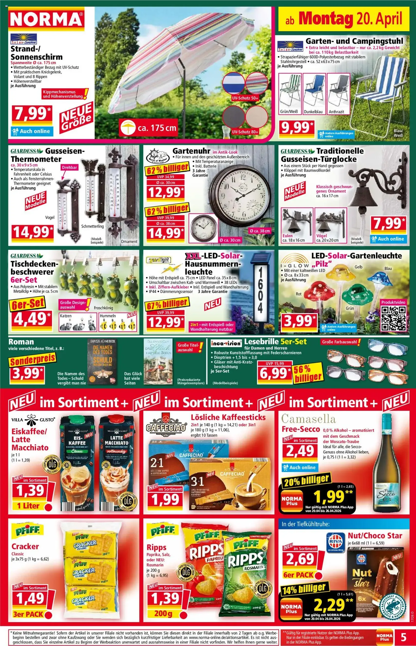 Norma Prospekt - Gültiger Prospekt ab 20.04.2026, Seite 5 von insgesamt 21