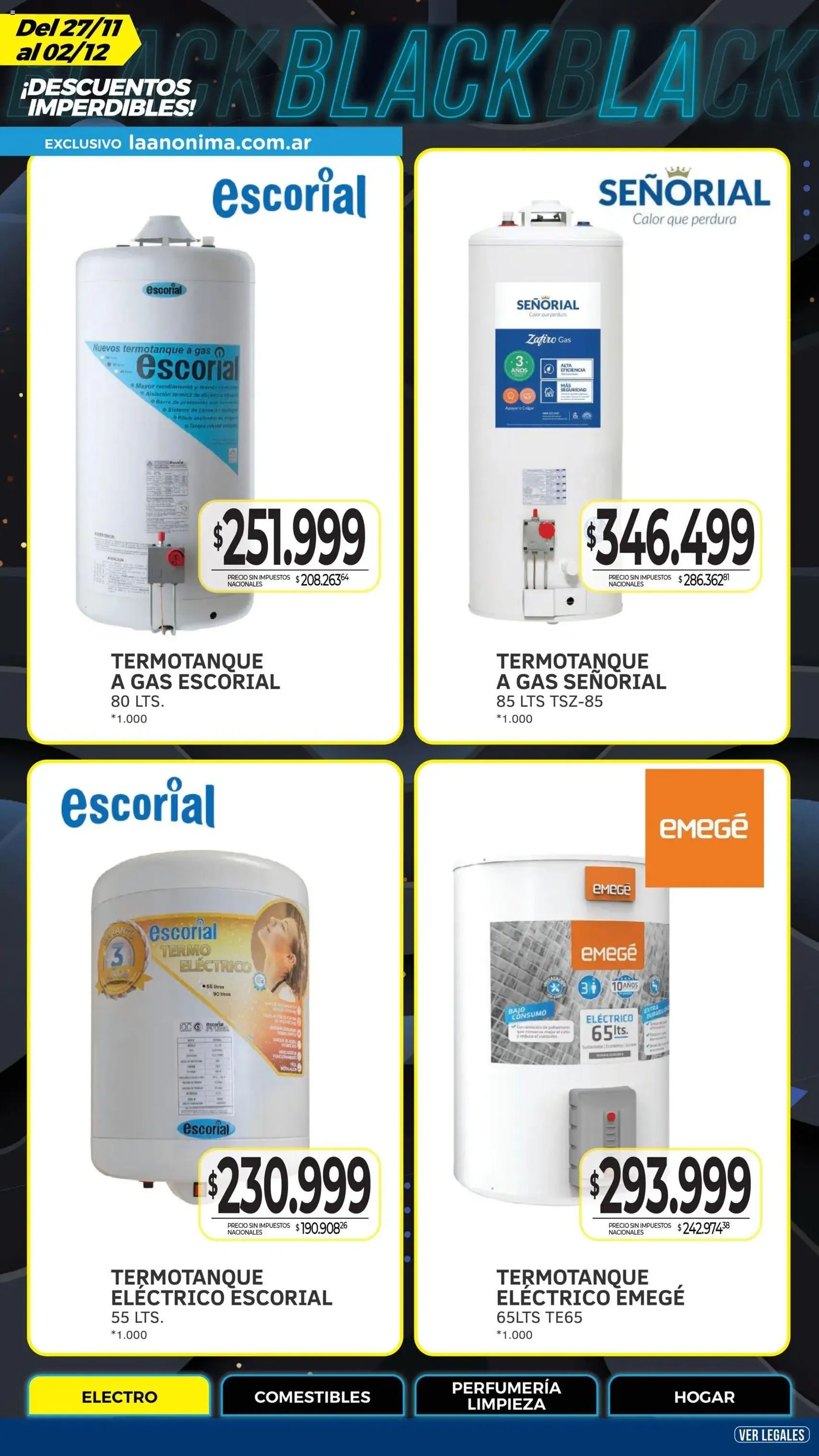 La Anonima - Black Friday - folleto válido desde 27/11/2025 página 11 de 45