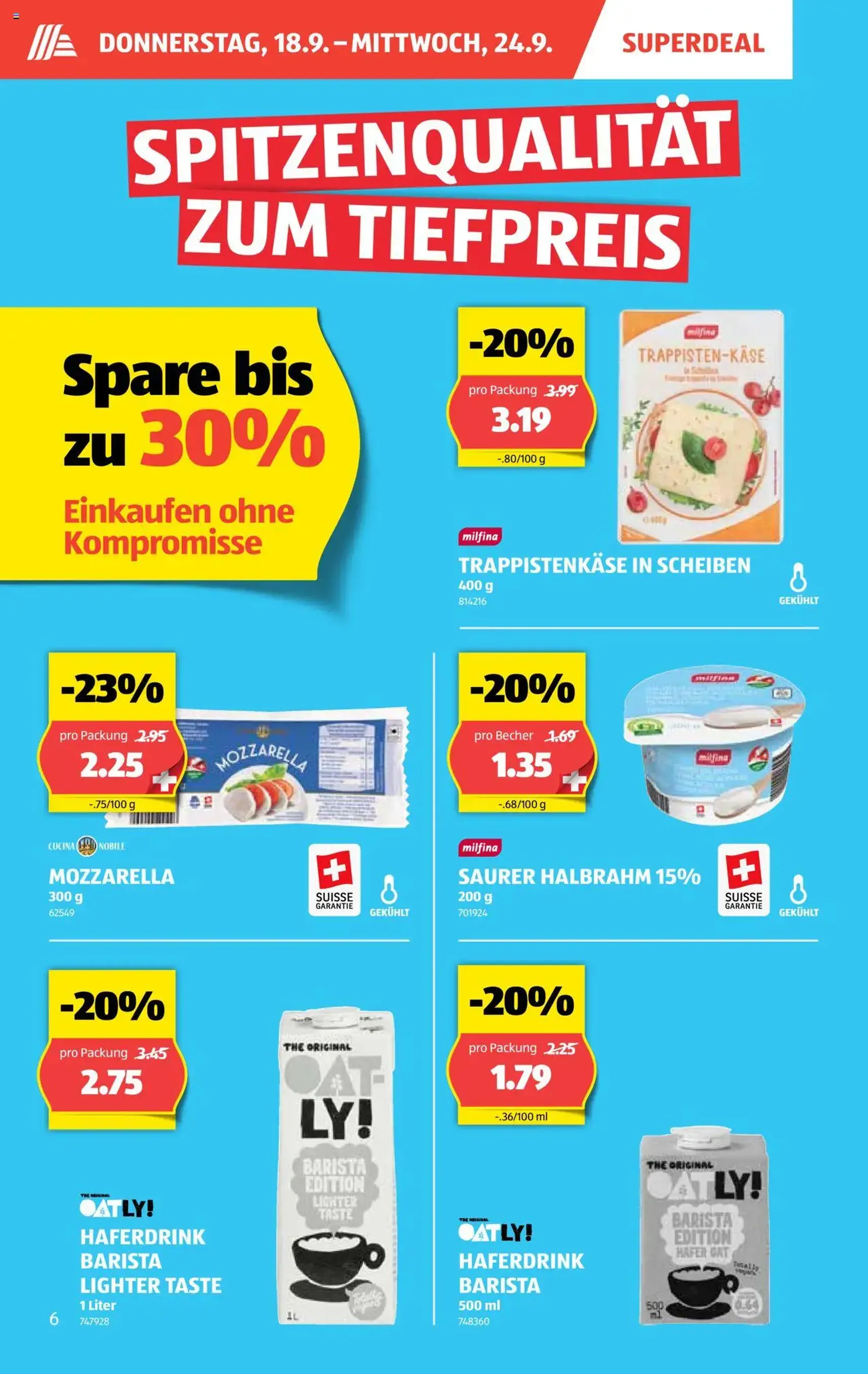 Aldi Aktionen - Gültiger Prospekt ab 18.09.2025, Seite 7 von insgesamt 32