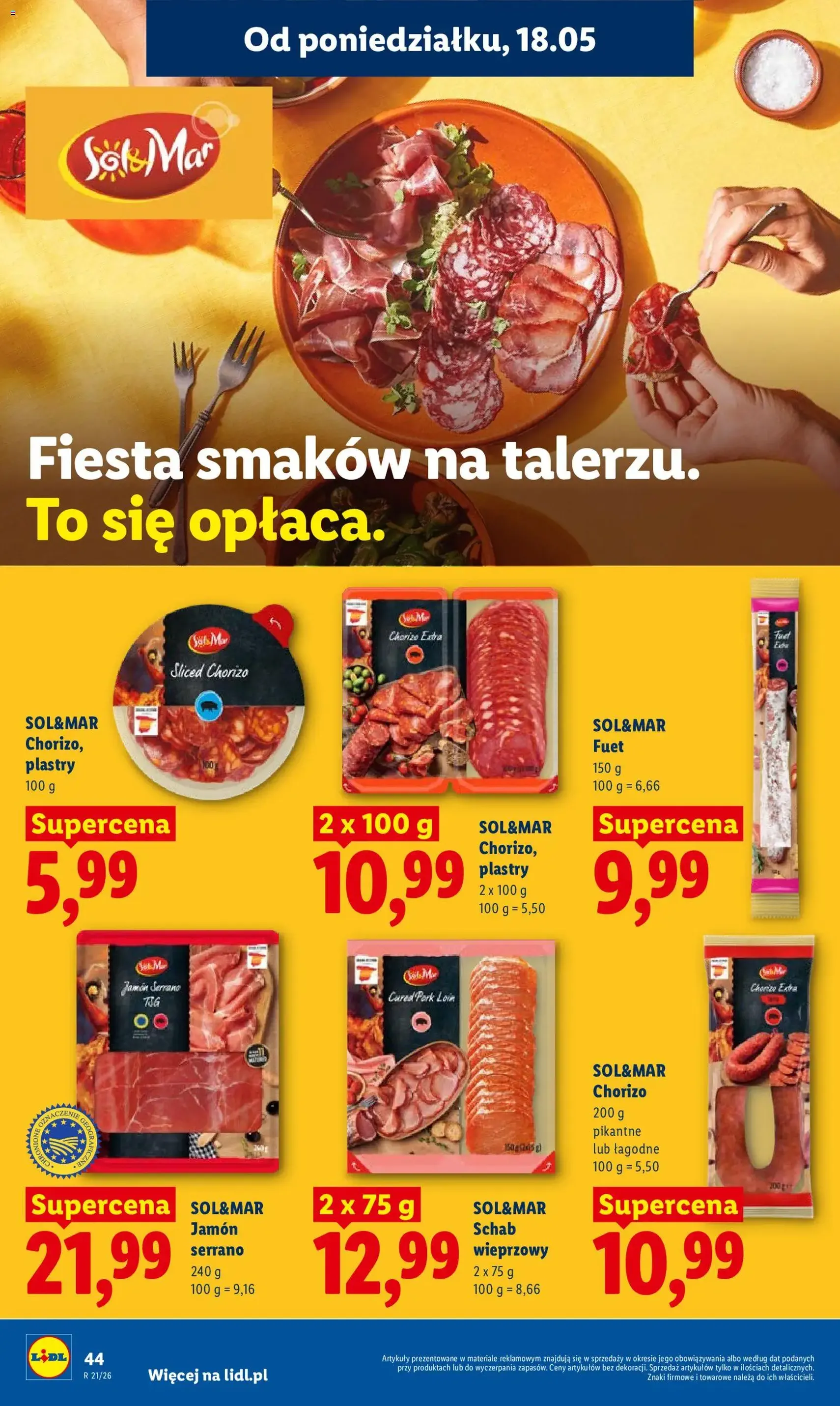 Lidl gazetka - ważny gazetka od 18.05.2026 strona 44 z 97
