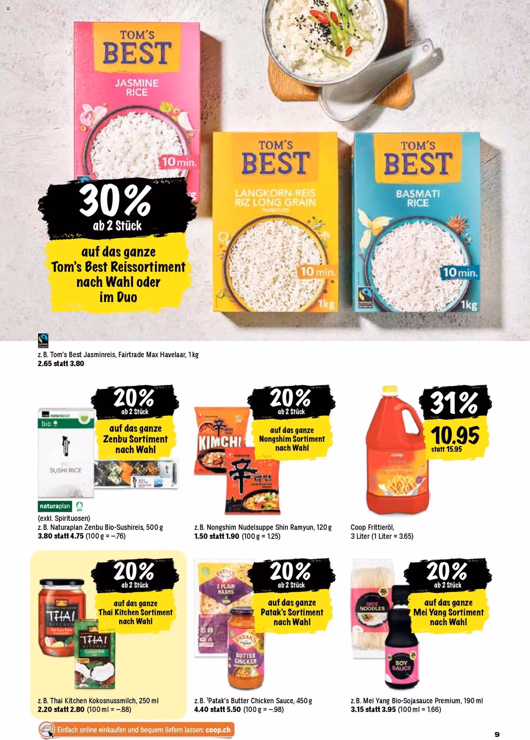 Coop aktionen - Gültiger Prospekt ab 09.04.2026, Seite 9 von insgesamt 24