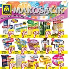 Makos leták - náhľad letáku platný od 04.08.2025