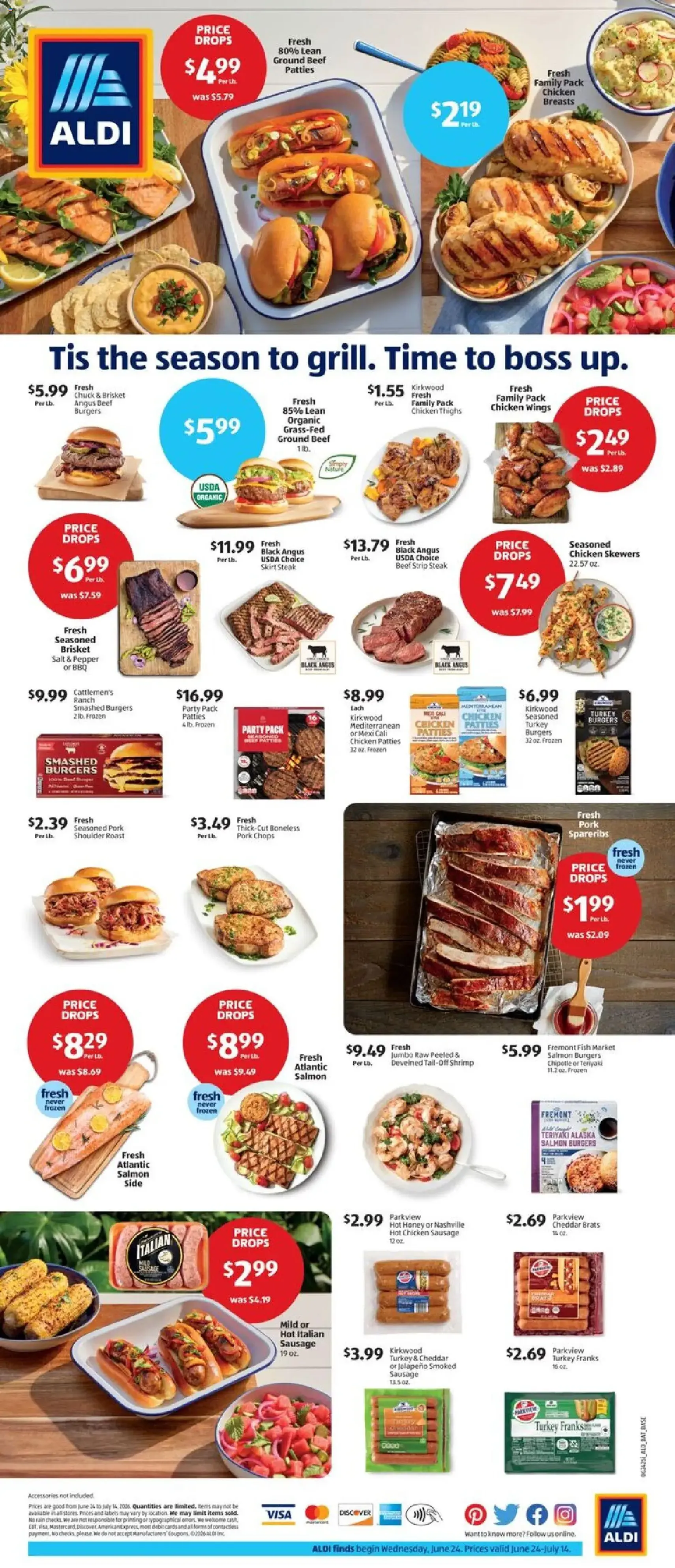 Aldi Weekly Ad - valid flyer from 06/24/2026, page 3 of 5