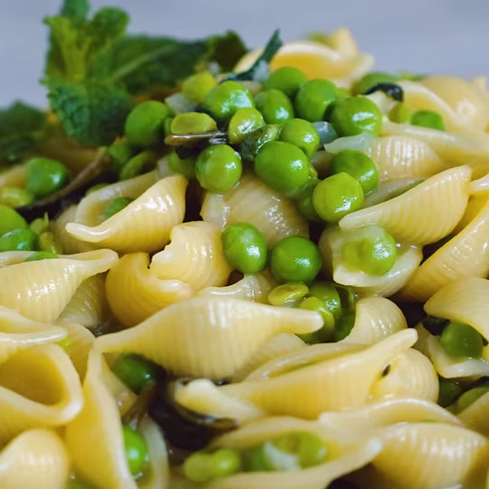Anteprima ricetta Pasta con piselli