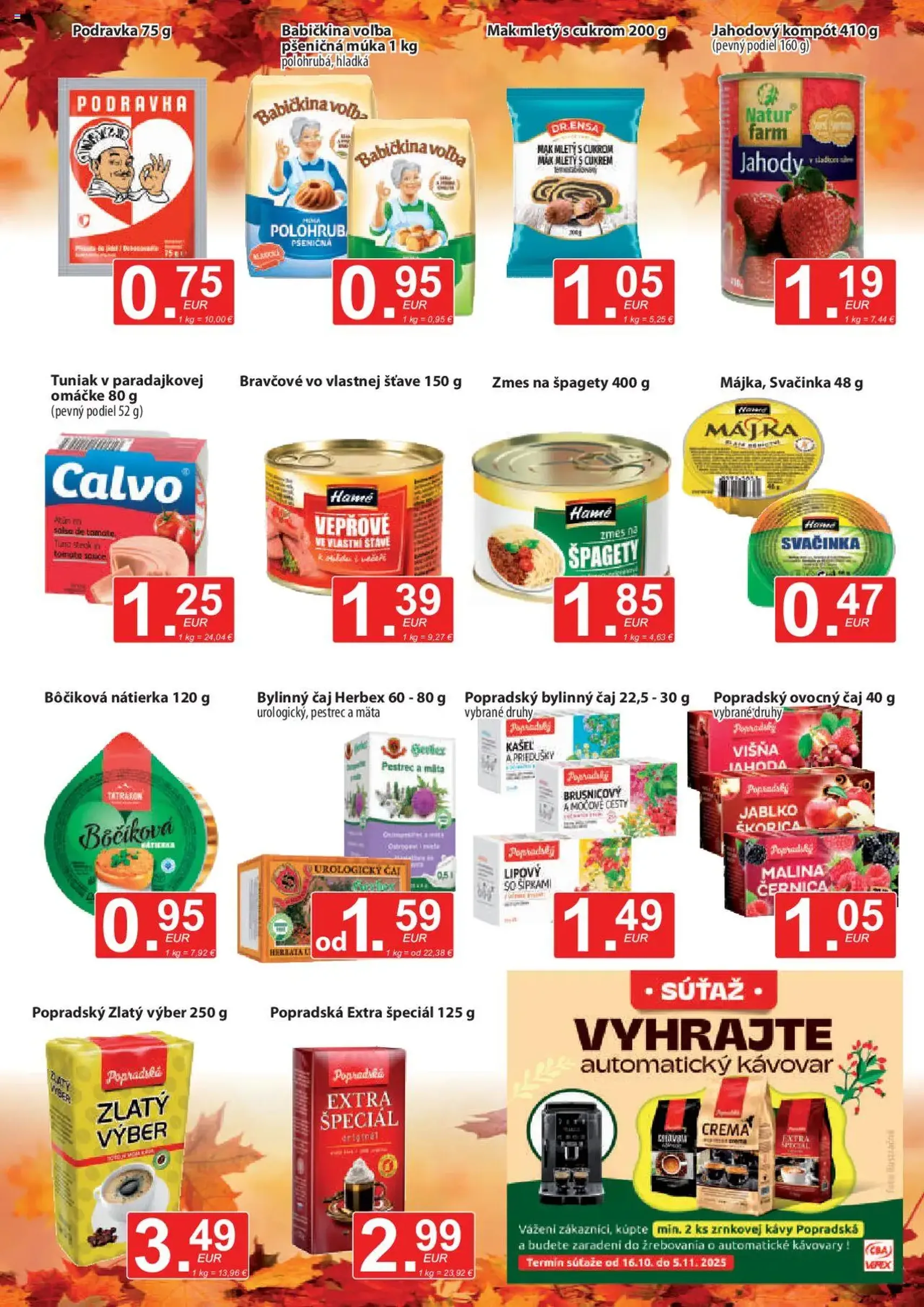 CBA Verex leták - platný leták od 16.10.2025 strana 7 z 12 CBA Verex leták - platný leták od 16.10.2025 strana 7 z 12