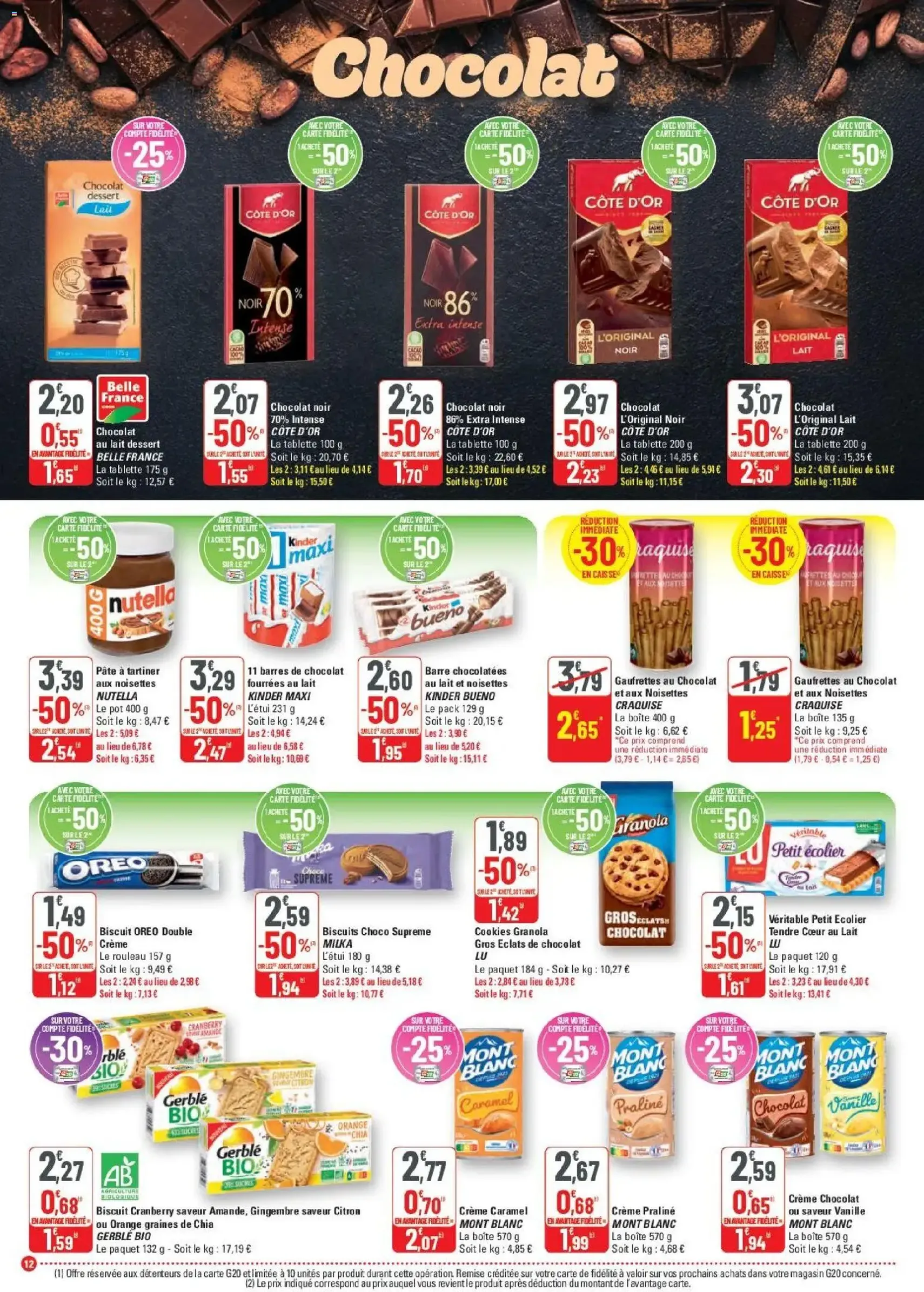 G20 Supermarchés catalogue - brochure valable à partir du 05/11/2025, page 12 sur 20