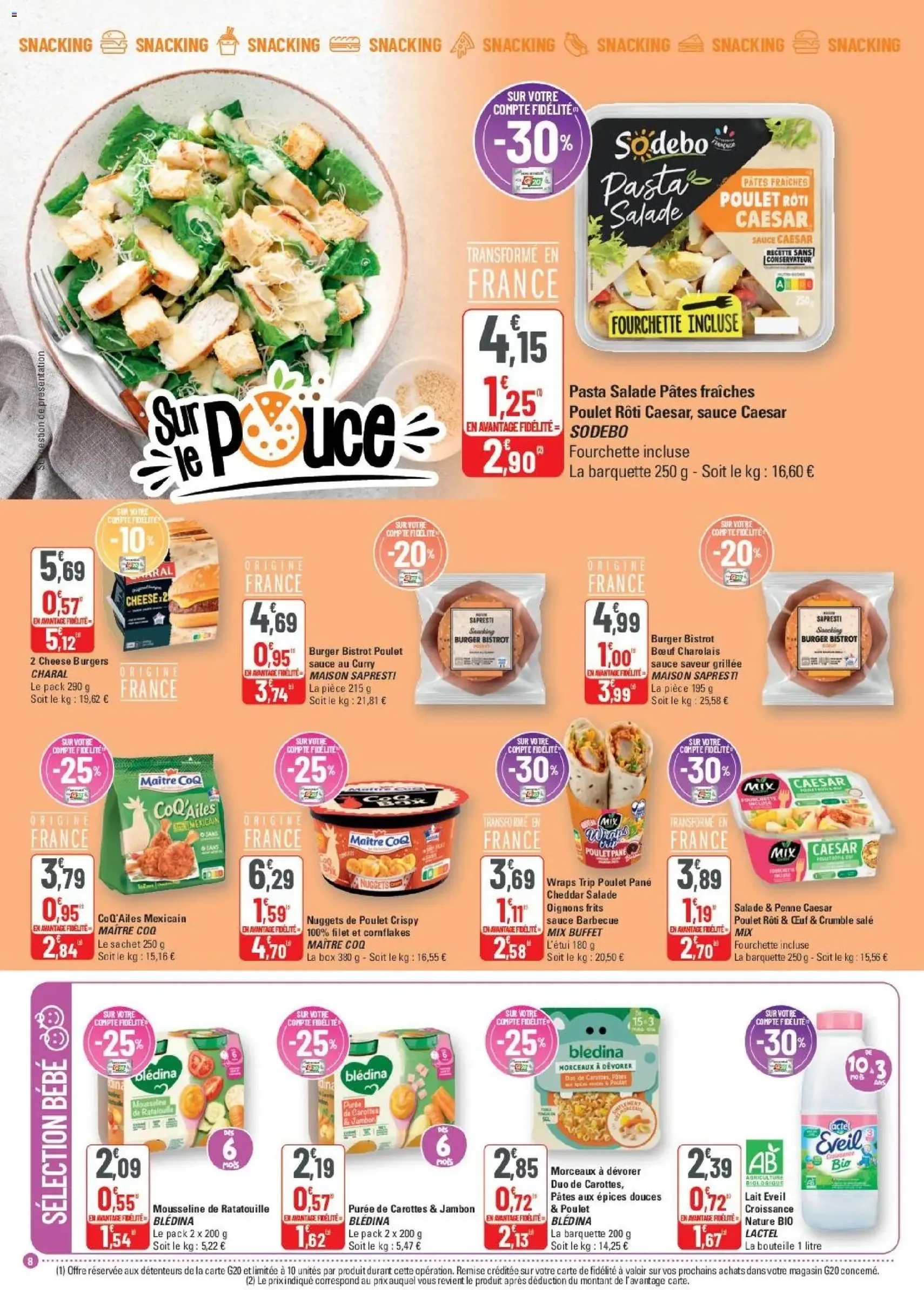 G20 Supermarchés catalogue - brochure valable à partir du 17/06/2026, page 8 sur 20