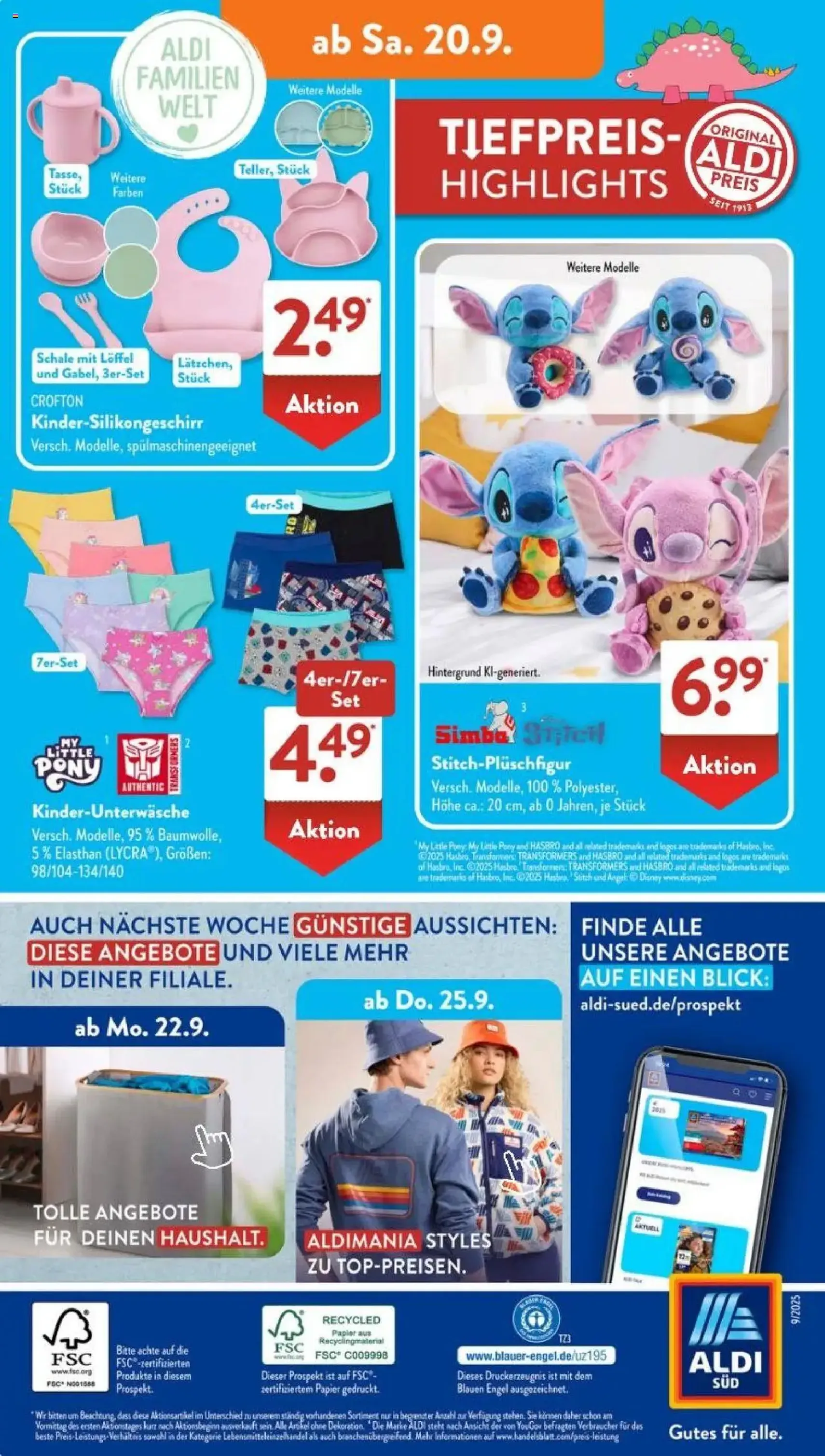 Aldi Süd Prospekt - Gültiger Prospekt ab 15.09.2025, Seite 30 von insgesamt 44 Aldi Süd Prospekt - Gültiger Prospekt ab 15.09.2025, Seite 30 von insgesamt 44