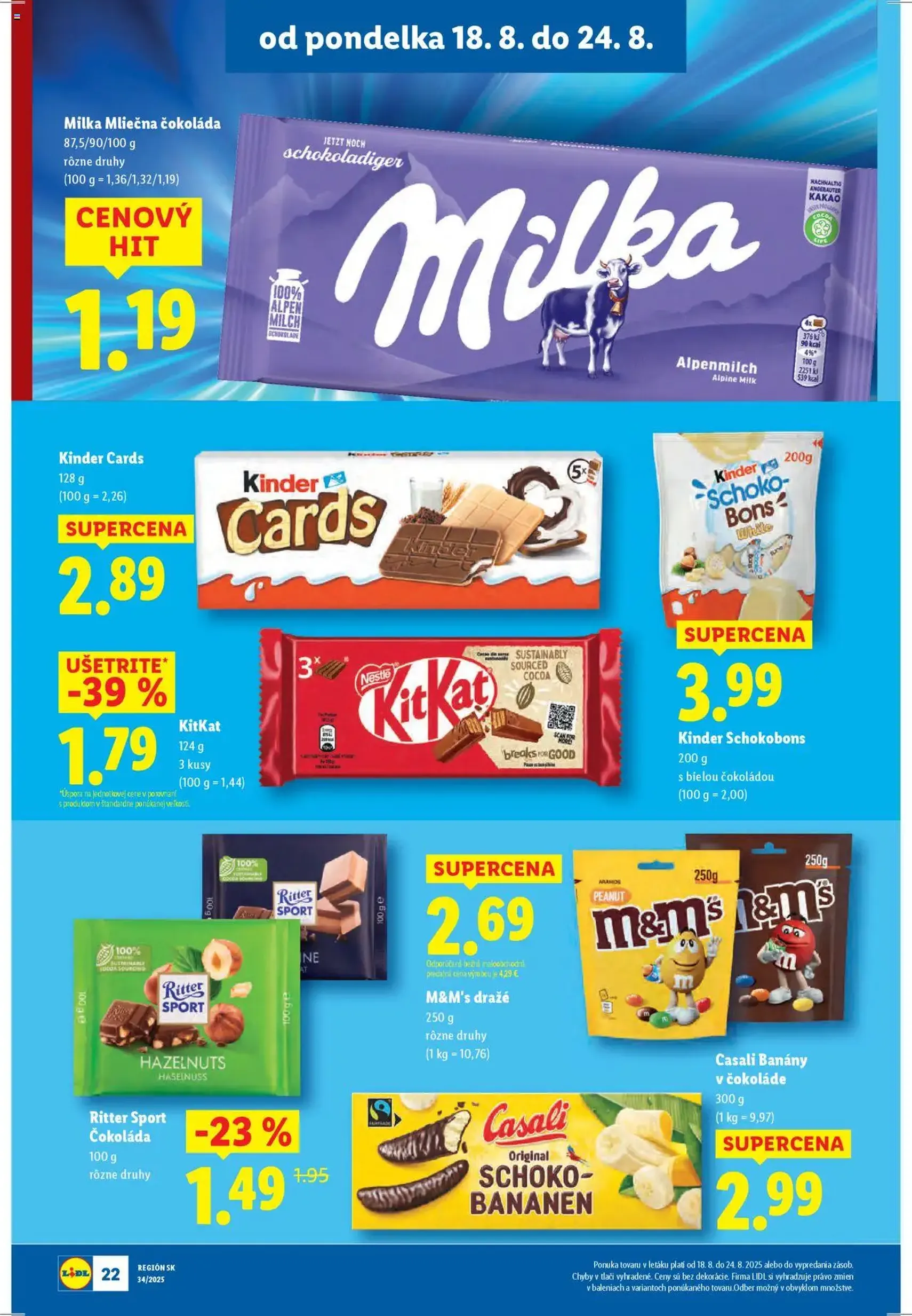 Lidl leták - platný leták od 18.08.2025 strana 22 z 97 Lidl leták - platný leták od 18.08.2025 strana 22 z 97