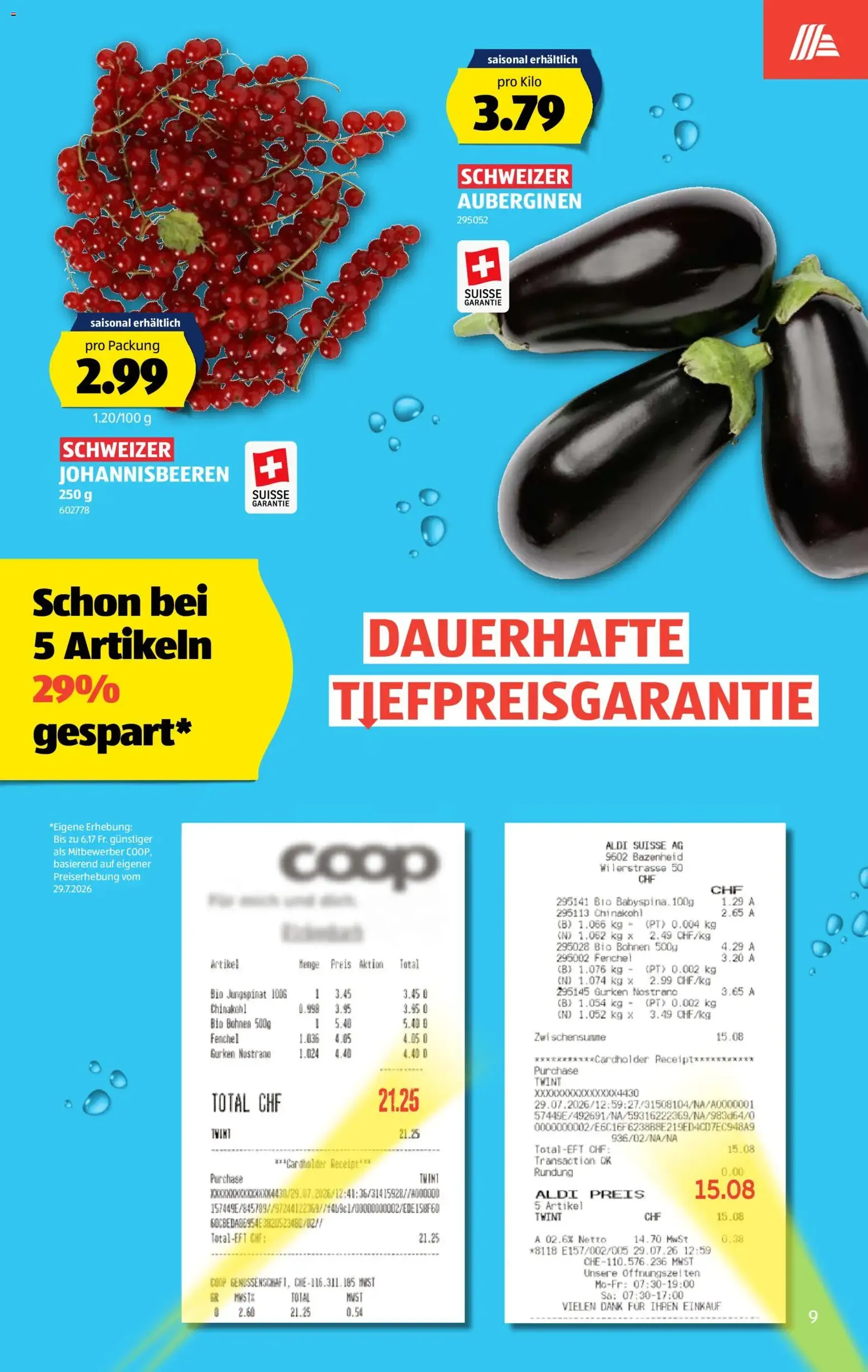 Aldi aktionen - Gültiger Prospekt ab 27.08.2026, Seite 9 von insgesamt 35