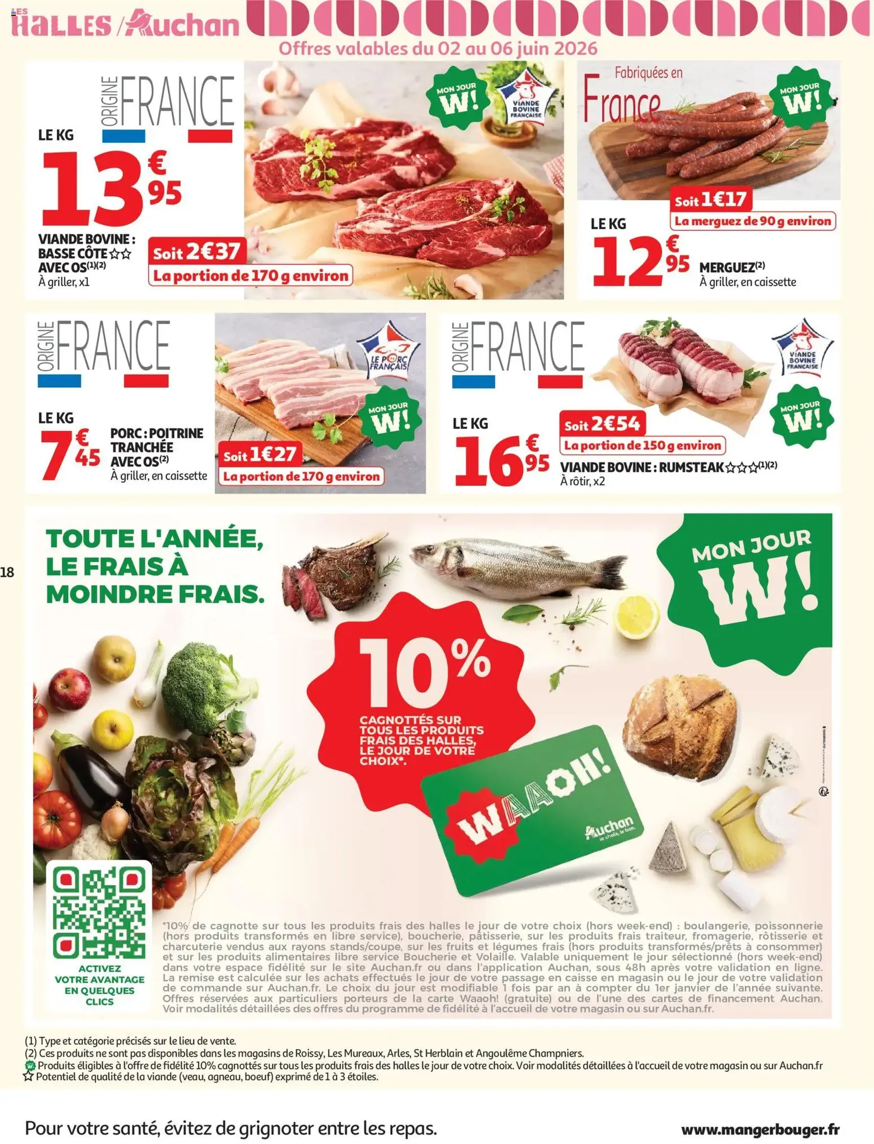 Auchan folder / publicité - geldige folder vanaf 02/06/2026 pagina 18 van 60