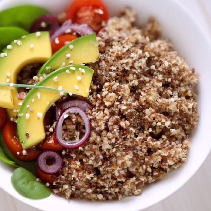 Insalata di quinoa e avocado