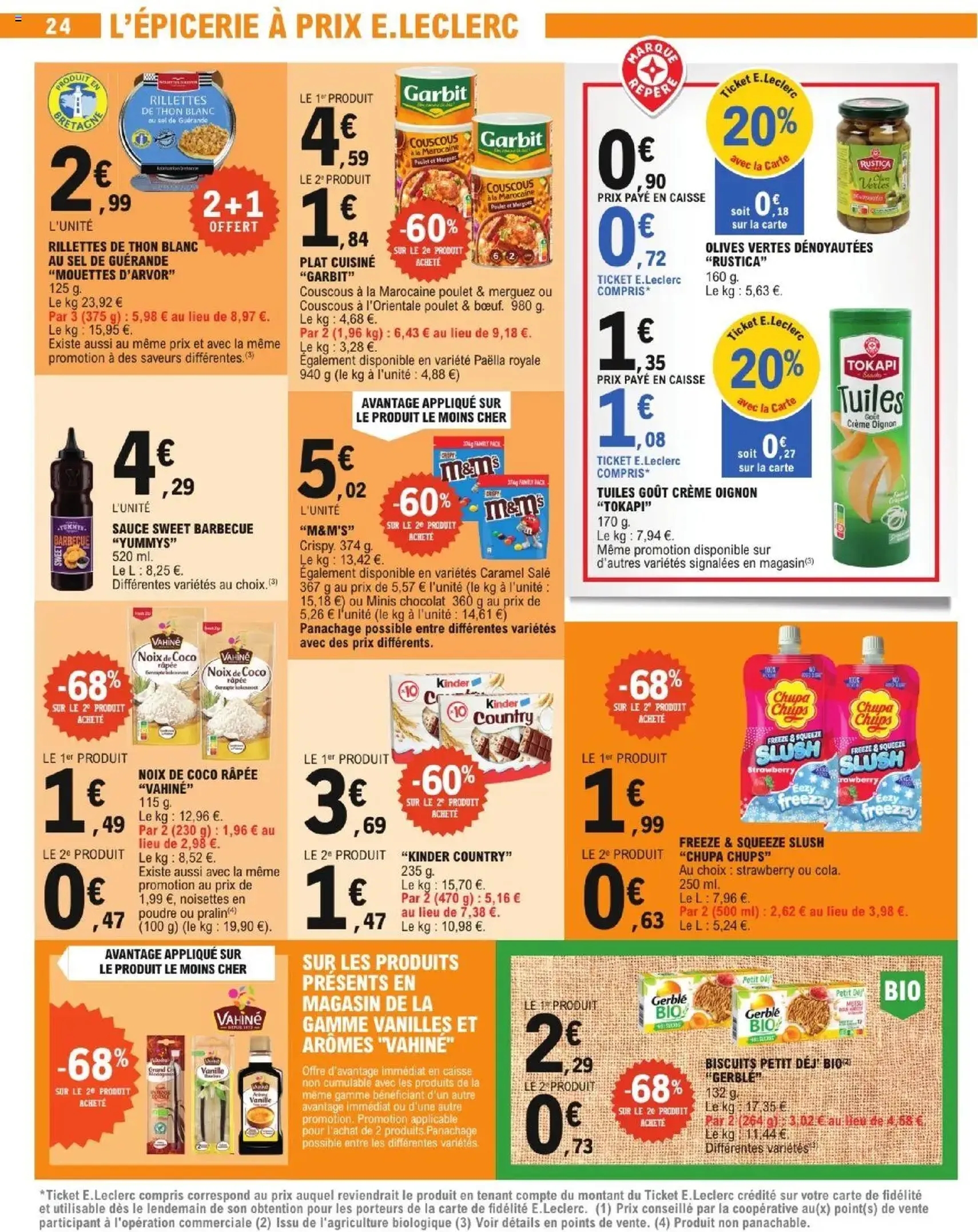 E.Leclerc catalogue semaine 30 - brochure valable à partir du 22/07/2025, page 24 sur 32 E.Leclerc catalogue semaine 30 - brochure valable à partir du 22/07/2025, page 24 sur 32